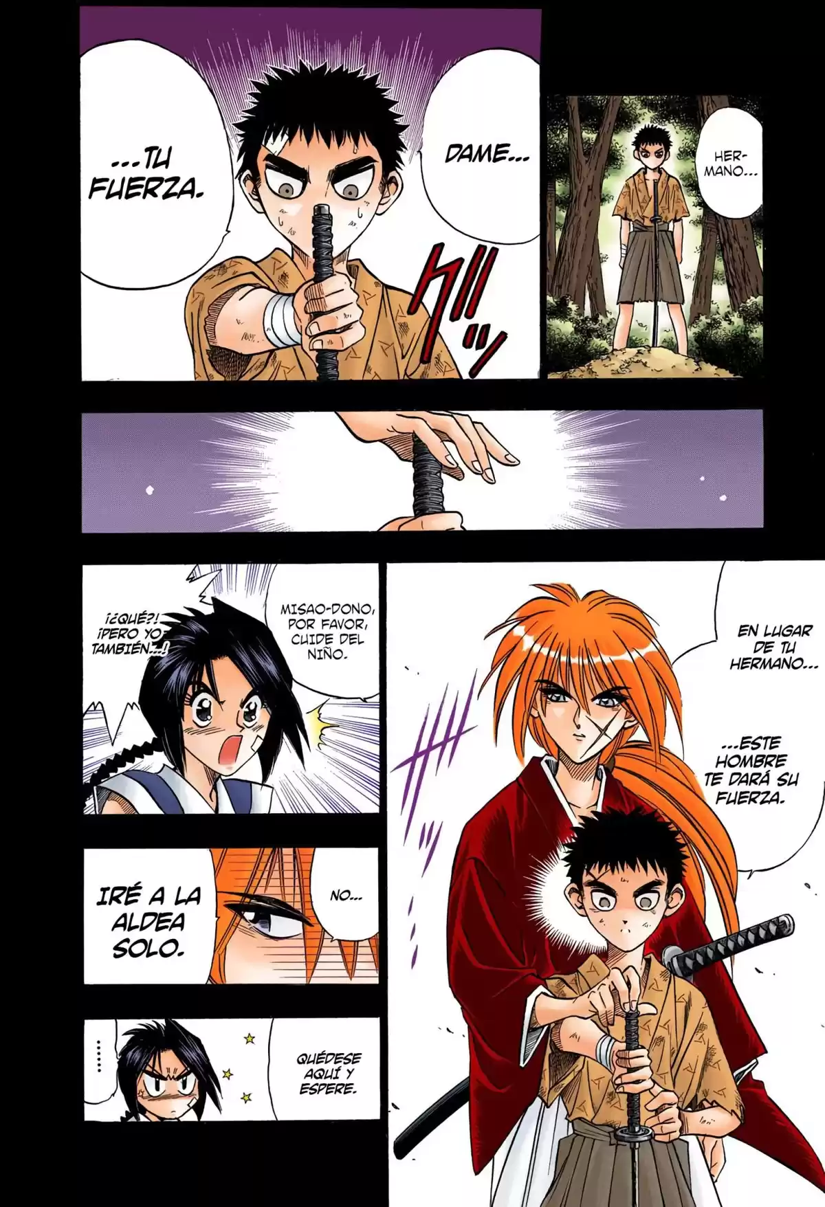 Rurouni Kenshin Full Color Capitulo 66: La aldea abandonada página 8