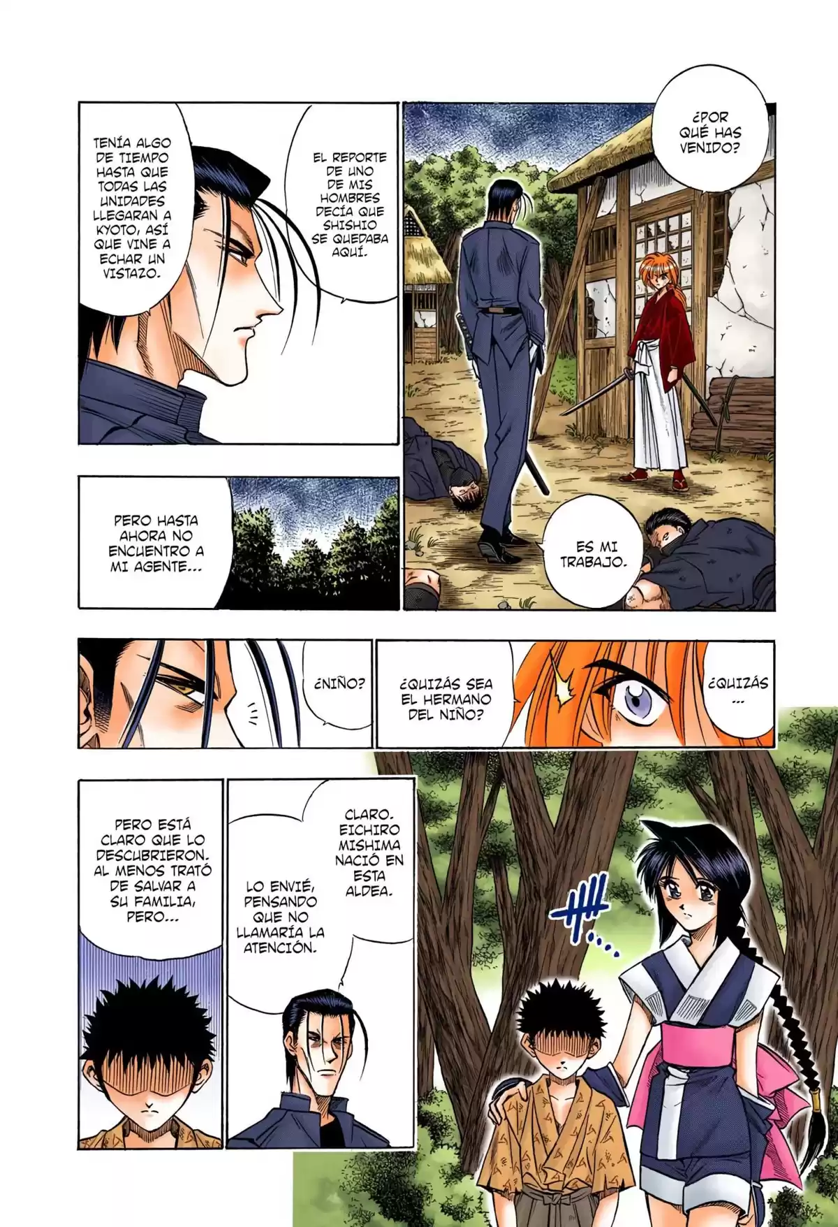 Rurouni Kenshin Full Color Capitulo 67: Nacimiento de un pequeño campeón página 9