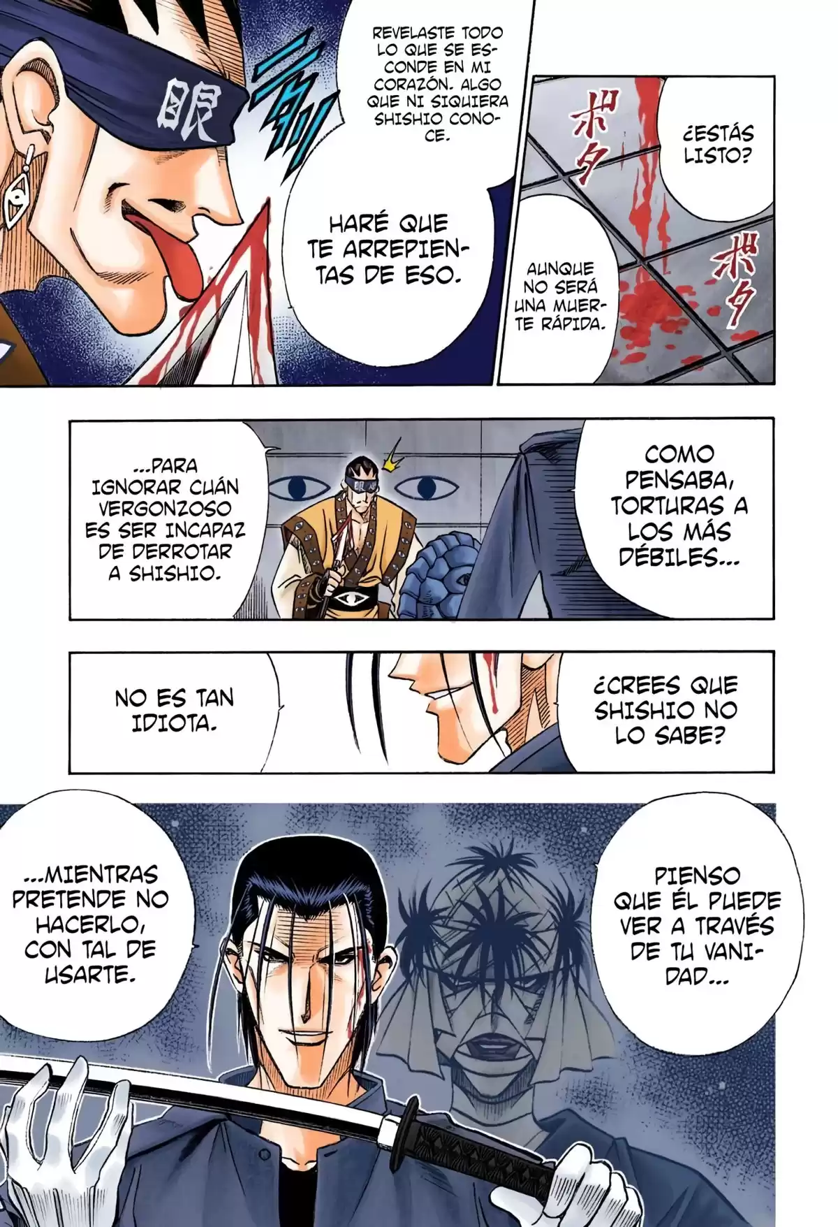 Rurouni Kenshin Full Color Capitulo 114: Colmillos que muerden página 10