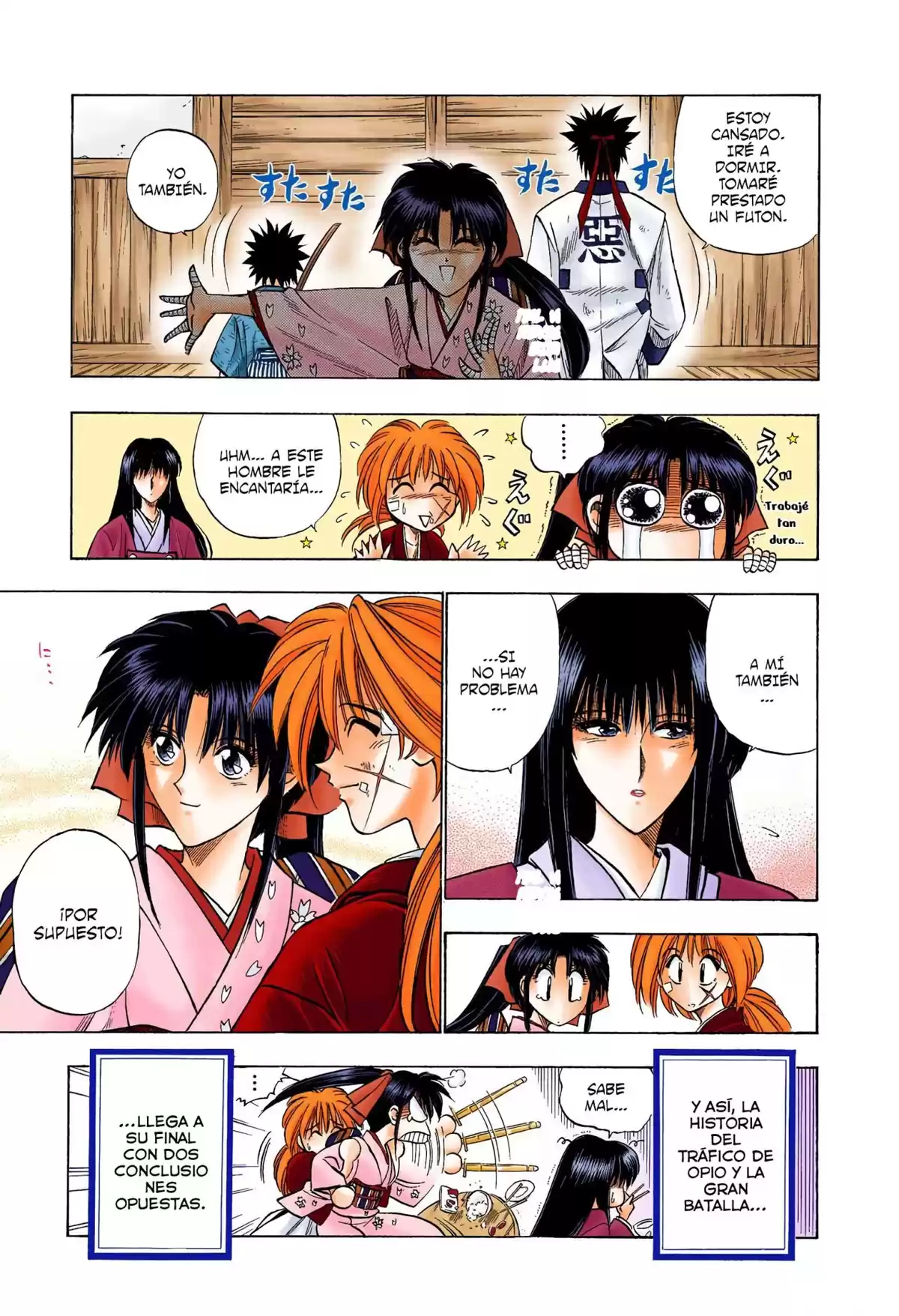 Rurouni Kenshin Full Color Capitulo 30: Dos conclusiones: Aoshi página 13