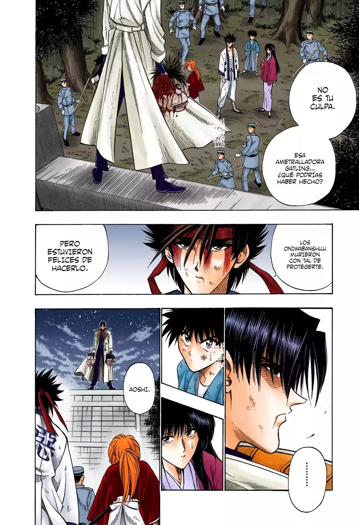 Rurouni Kenshin Full Color Capitulo 30: Dos conclusiones: Aoshi página 8