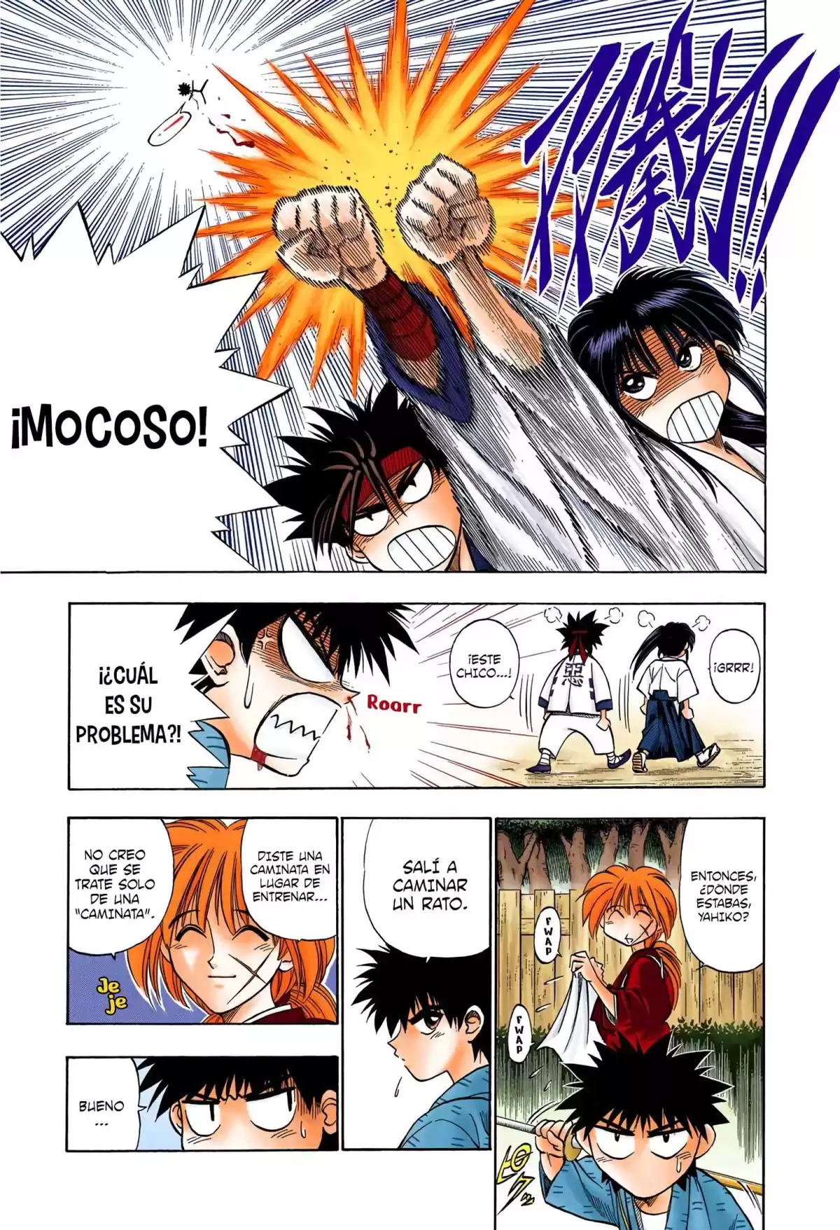 Rurouni Kenshin Full Color Capitulo 31: Historia extra: La batalla de Yahiko (1) página 11