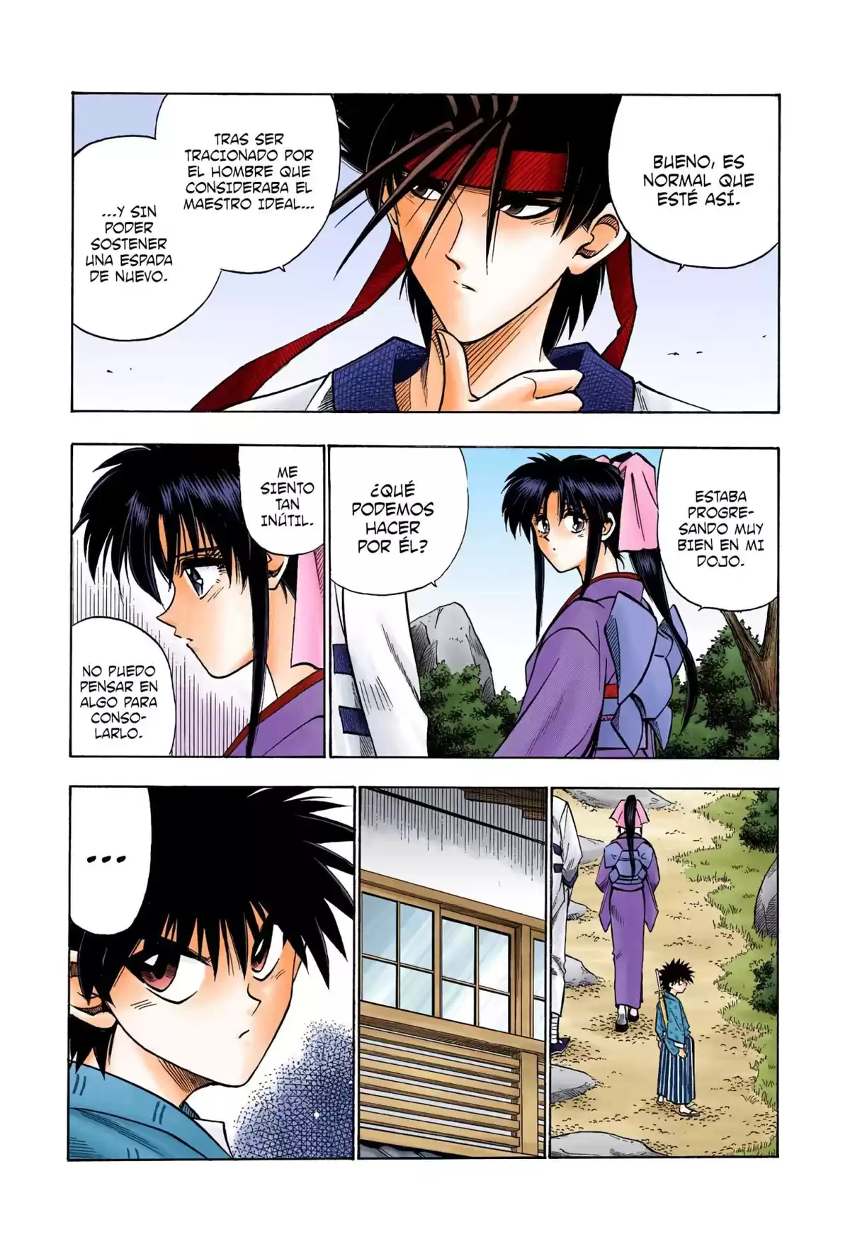 Rurouni Kenshin Full Color Capitulo 44: No hay de qué preocuparse página 3