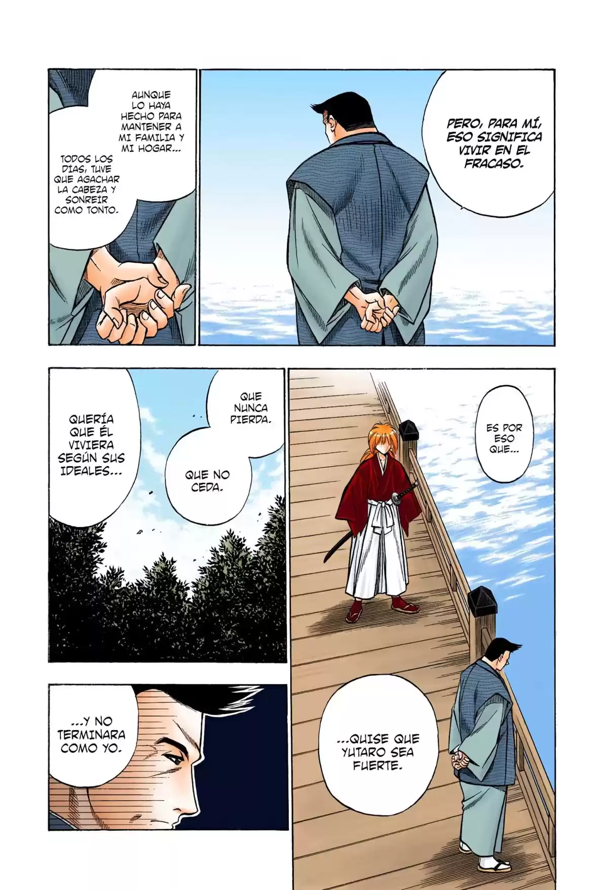 Rurouni Kenshin Full Color Capitulo 44: No hay de qué preocuparse página 5