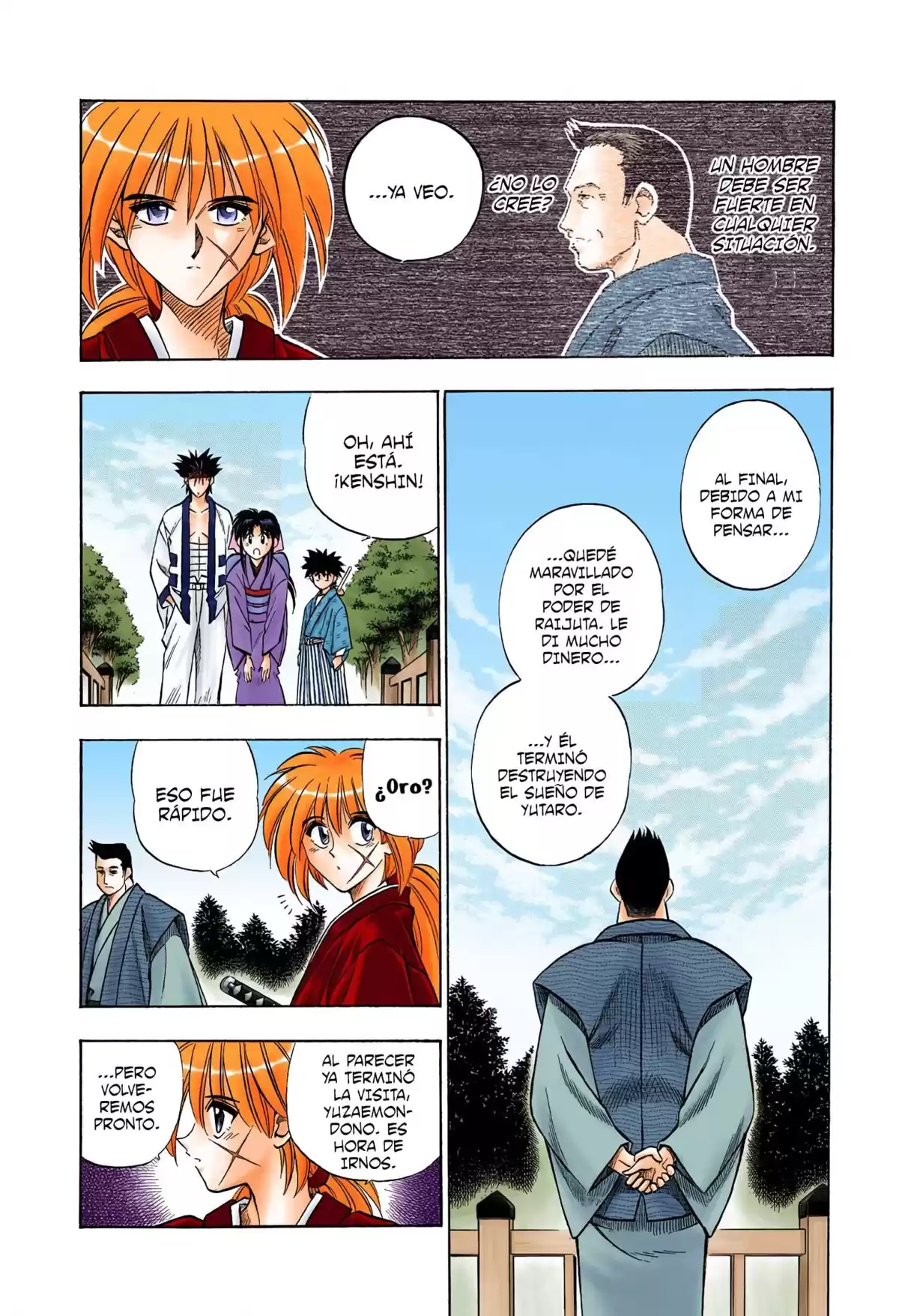 Rurouni Kenshin Full Color Capitulo 44: No hay de qué preocuparse página 6