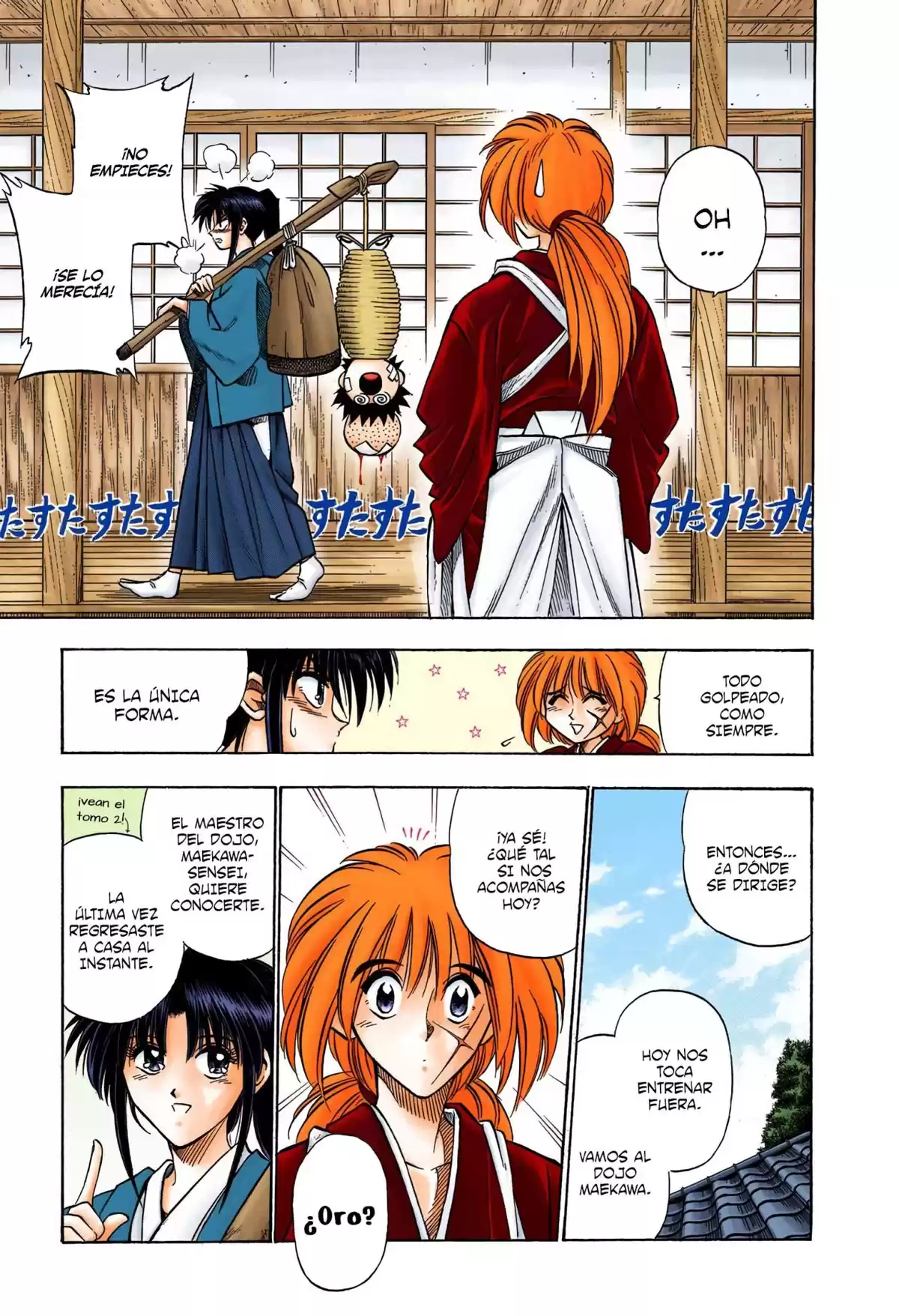 Rurouni Kenshin Full Color Capitulo 34: El estado del Kenjutsu en la Era Meiji página 3