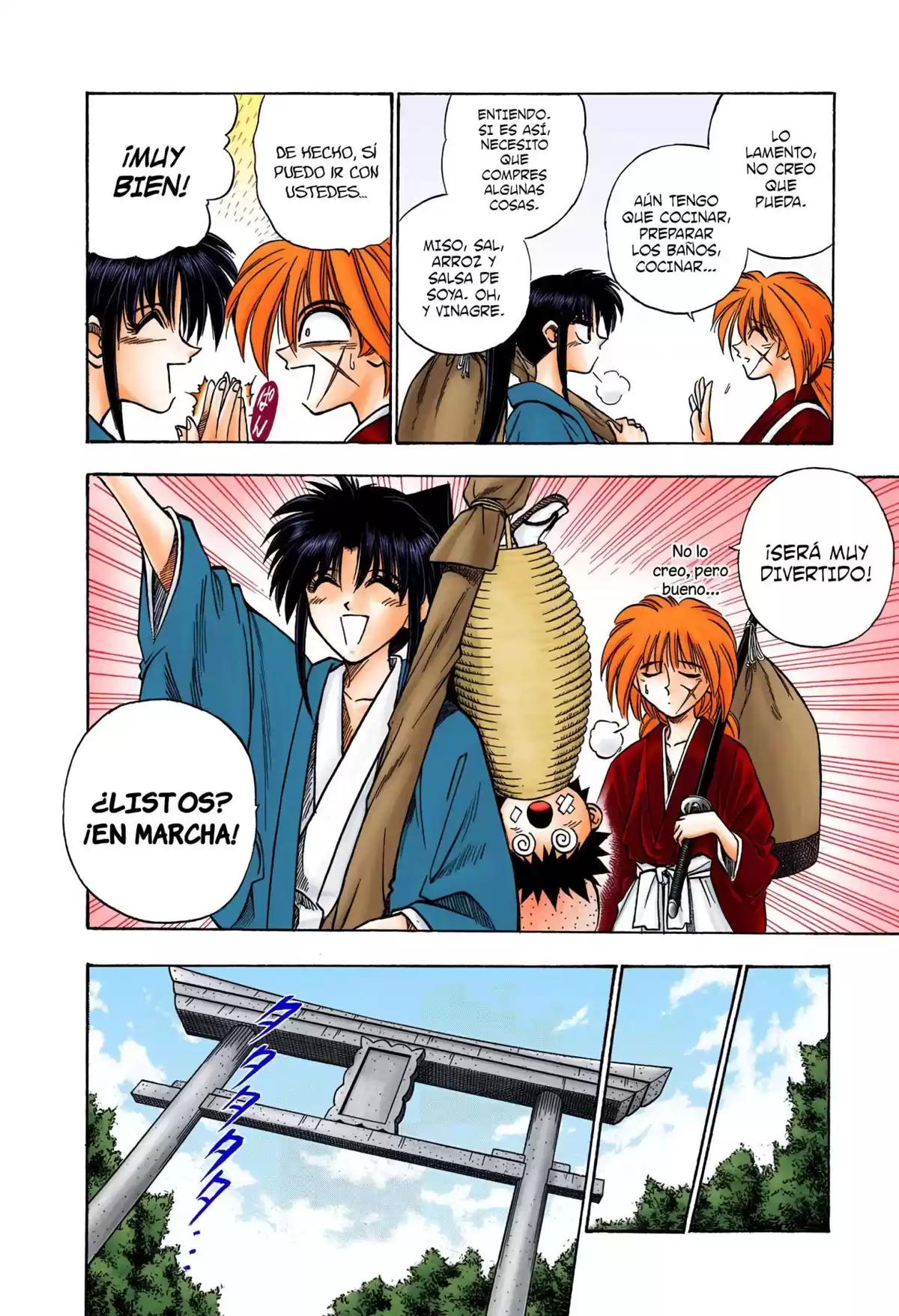 Rurouni Kenshin Full Color Capitulo 34: El estado del Kenjutsu en la Era Meiji página 4