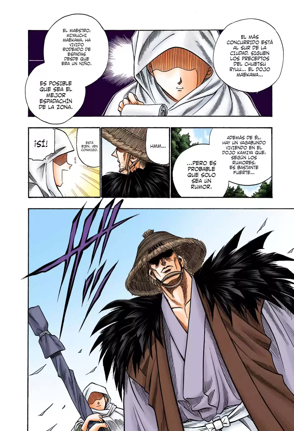 Rurouni Kenshin Full Color Capitulo 34: El estado del Kenjutsu en la Era Meiji página 6