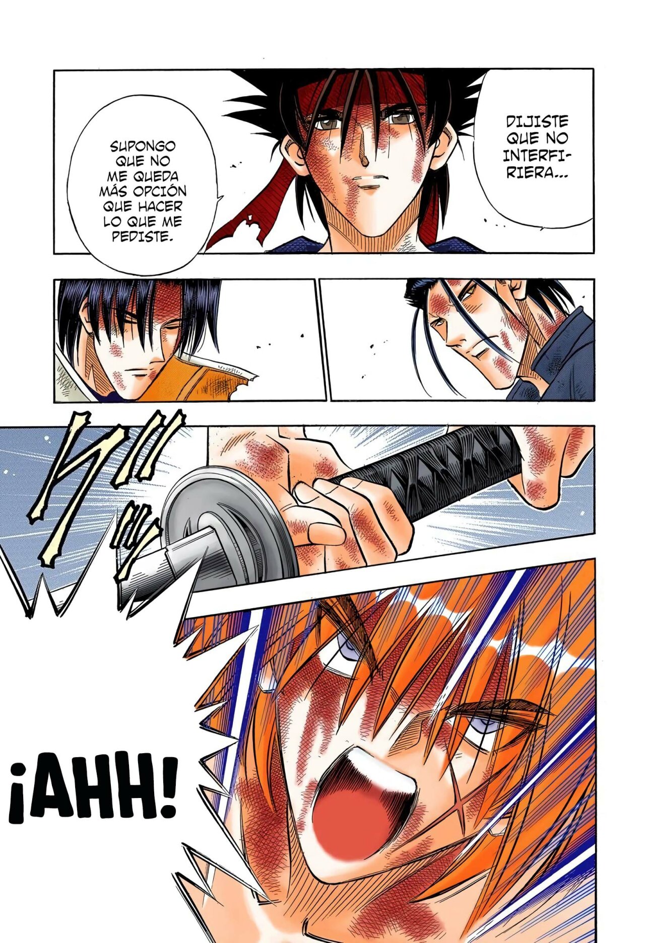 Rurouni Kenshin Full Color Capitulo 141: Llama de doble filo página 7