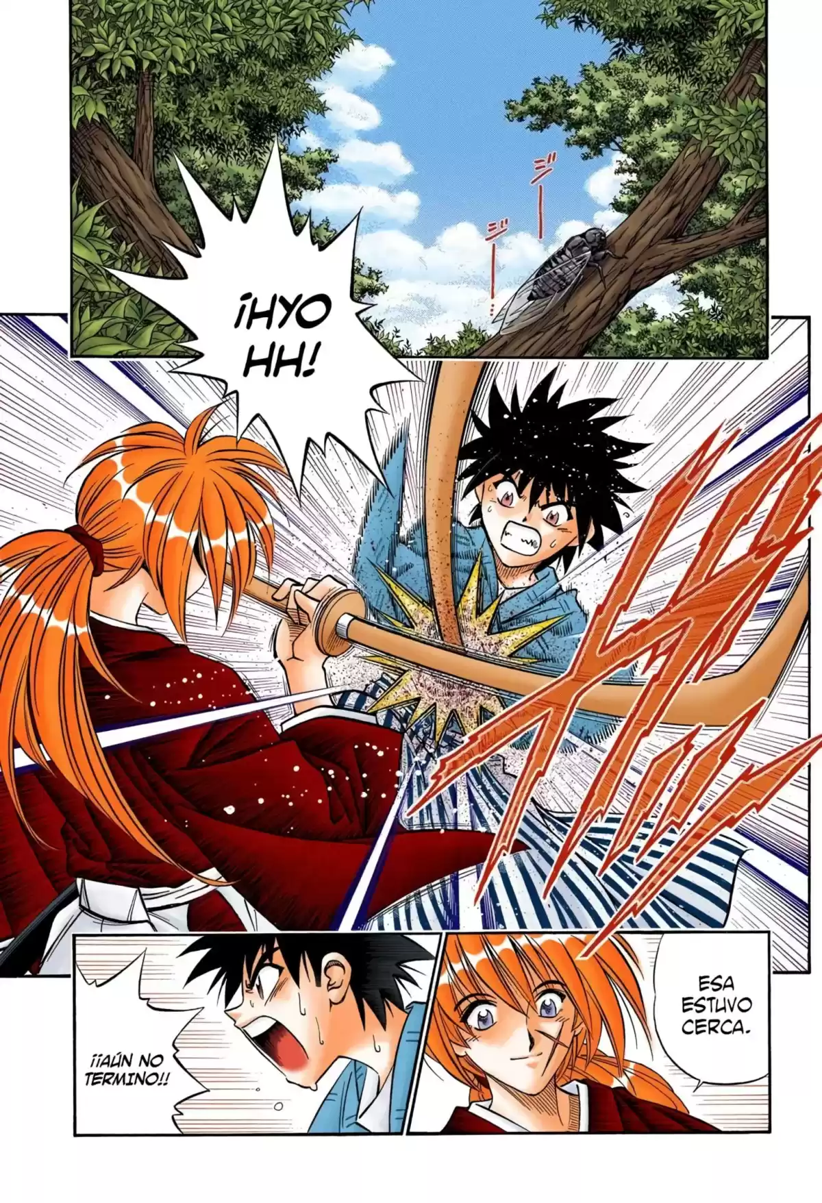 Rurouni Kenshin Full Color Capitulo 152: Cicatriz en forma de cruz página 3