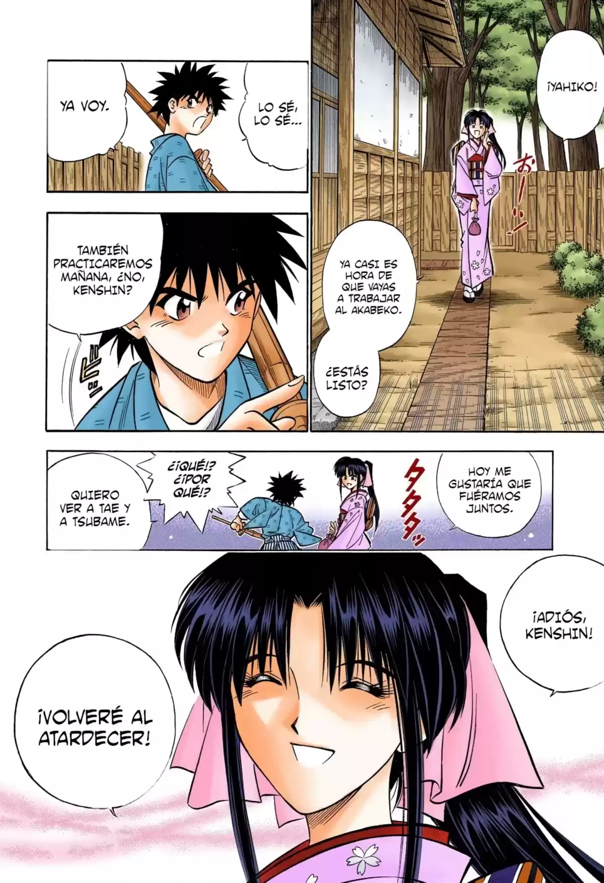 Rurouni Kenshin Full Color Capitulo 152: Cicatriz en forma de cruz página 6