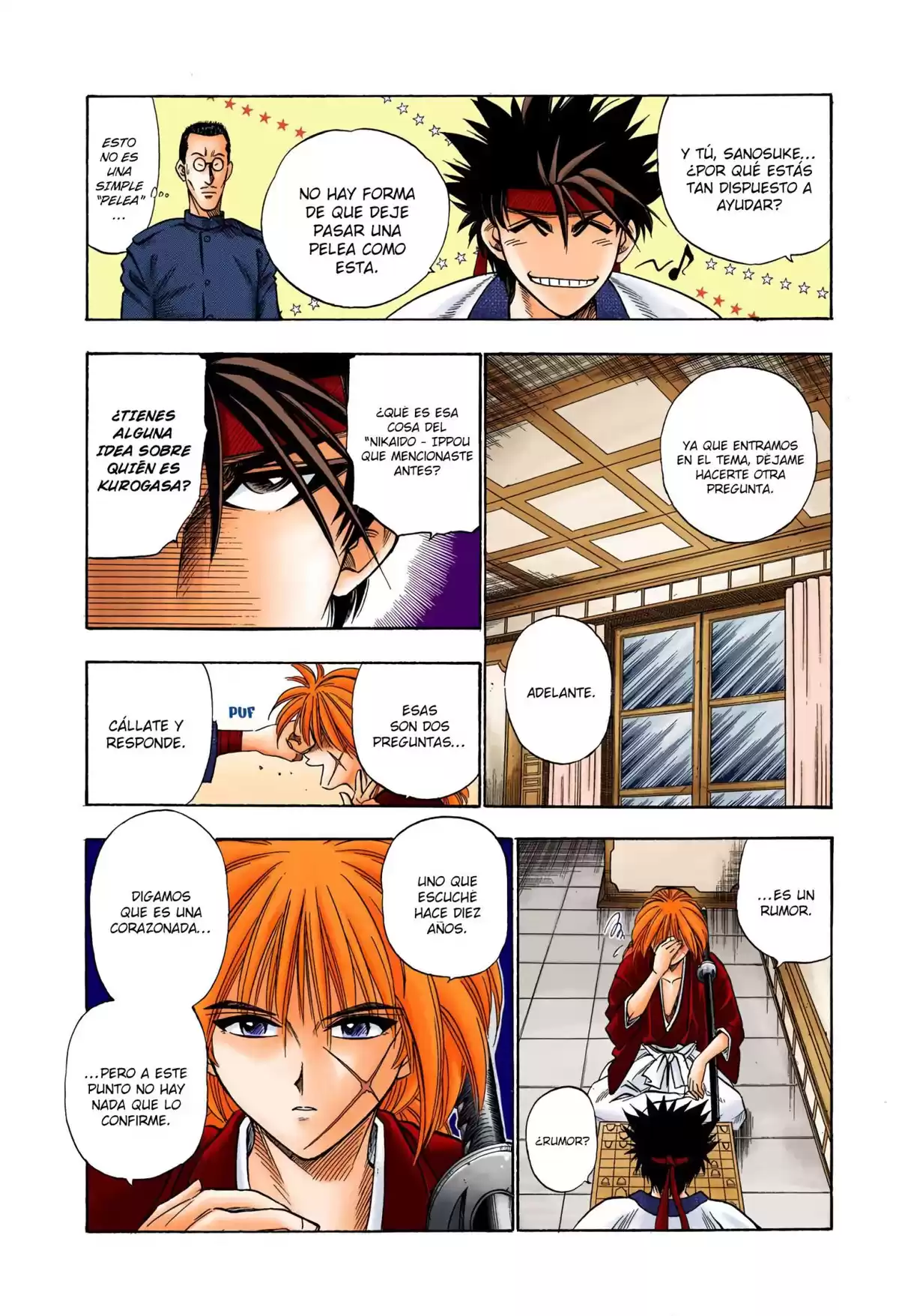 Rurouni Kenshin Full Color Capitulo 9: Kurogasa página 16