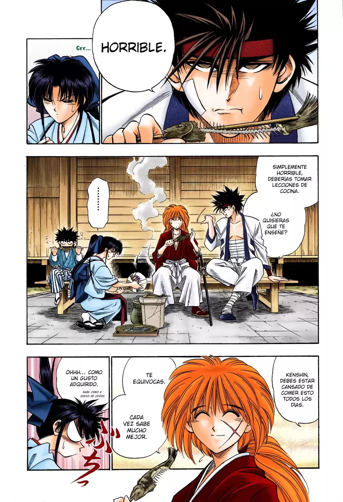 Rurouni Kenshin Full Color Capitulo 9: Kurogasa página 4