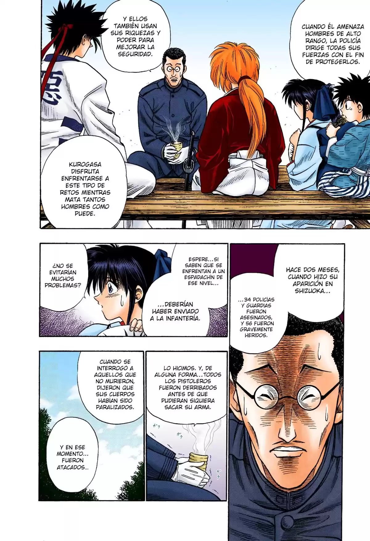 Rurouni Kenshin Full Color Capitulo 9: Kurogasa página 8