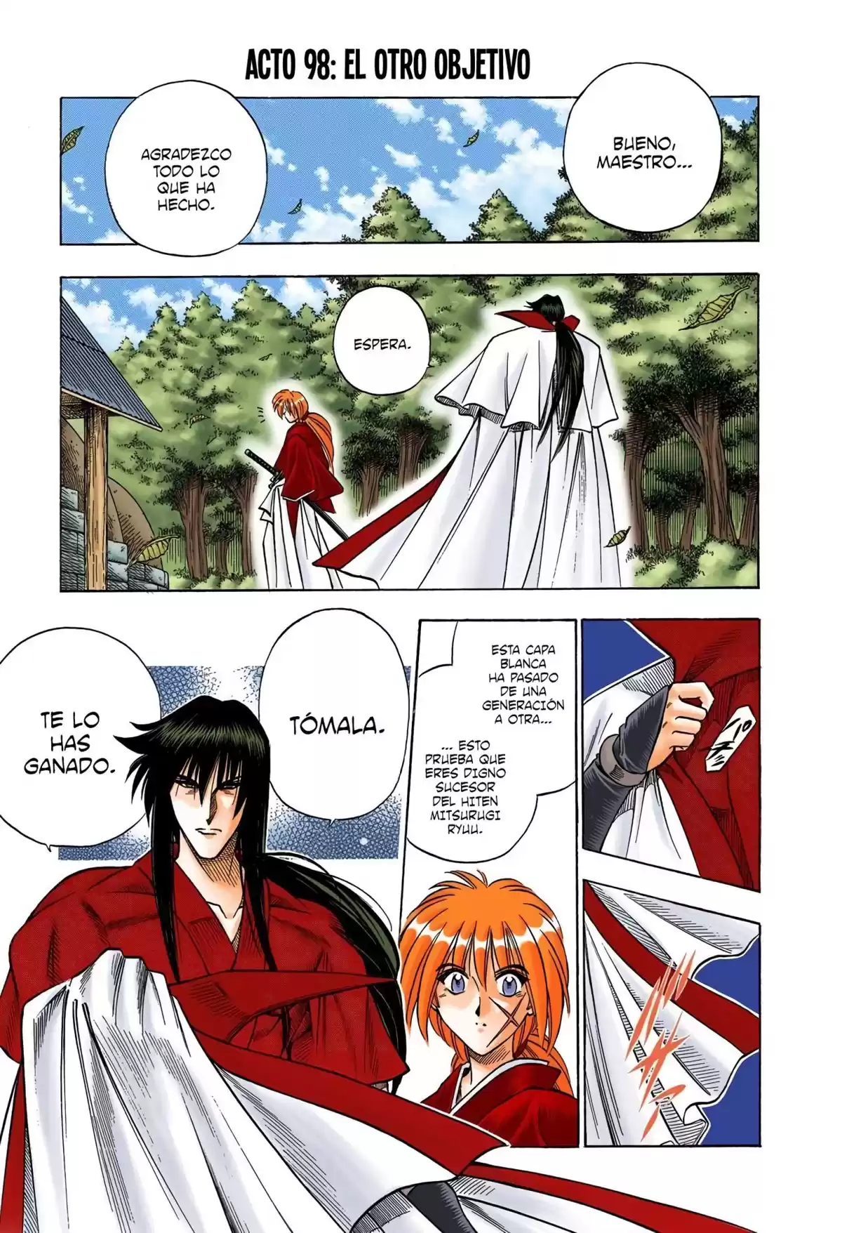 Rurouni Kenshin Full Color Capitulo 98: El otro objetivo página 1