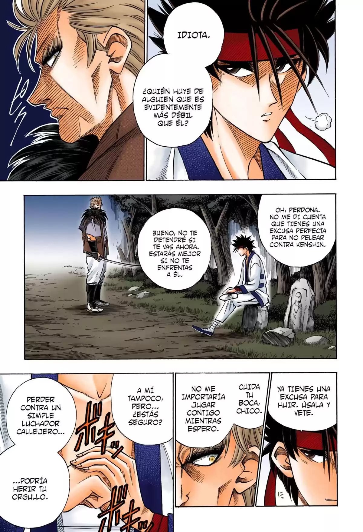 Rurouni Kenshin Full Color Capitulo 42: No tienes idea página 7