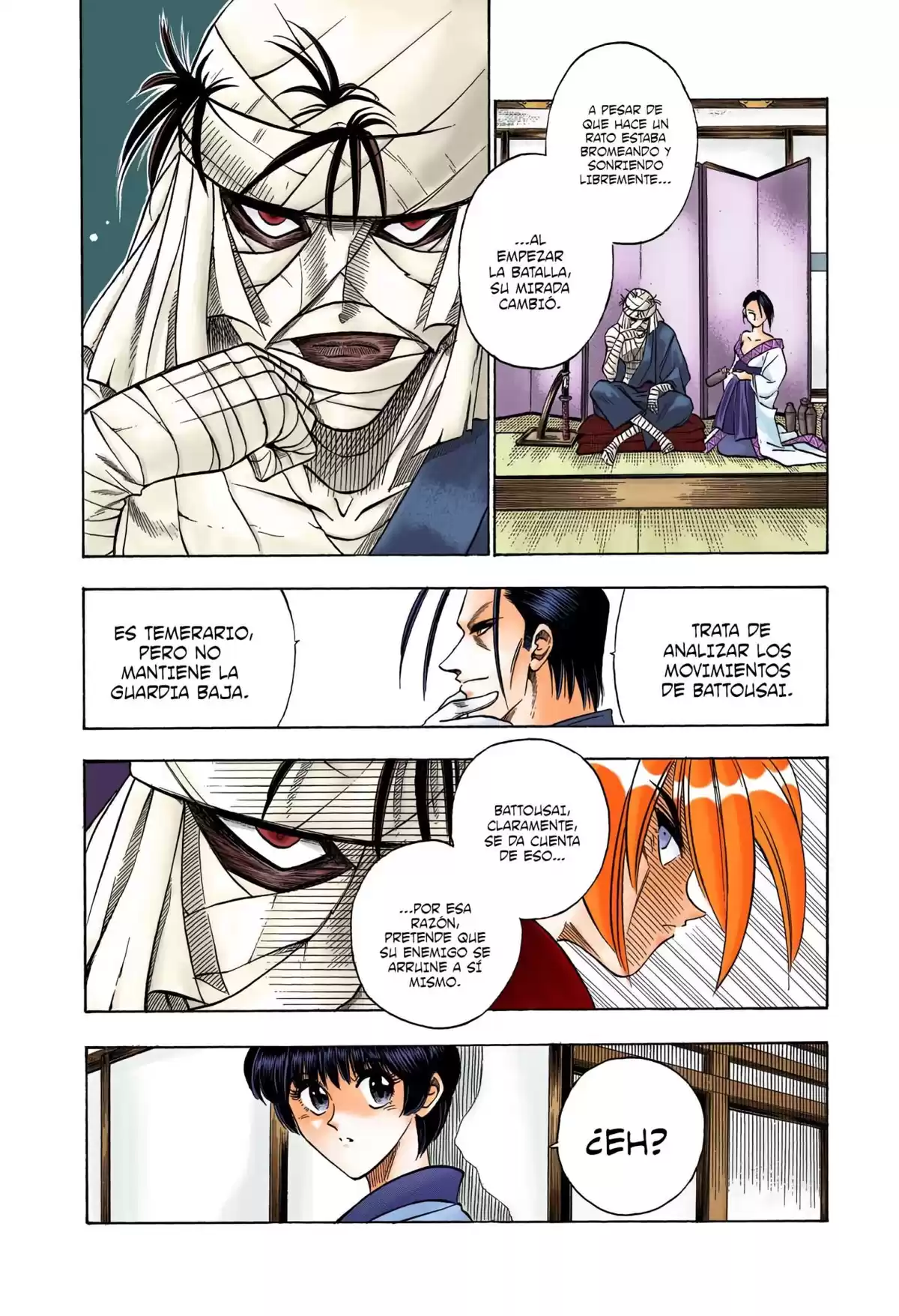 Rurouni Kenshin Full Color Capitulo 69: Tácticas de batalla página 12