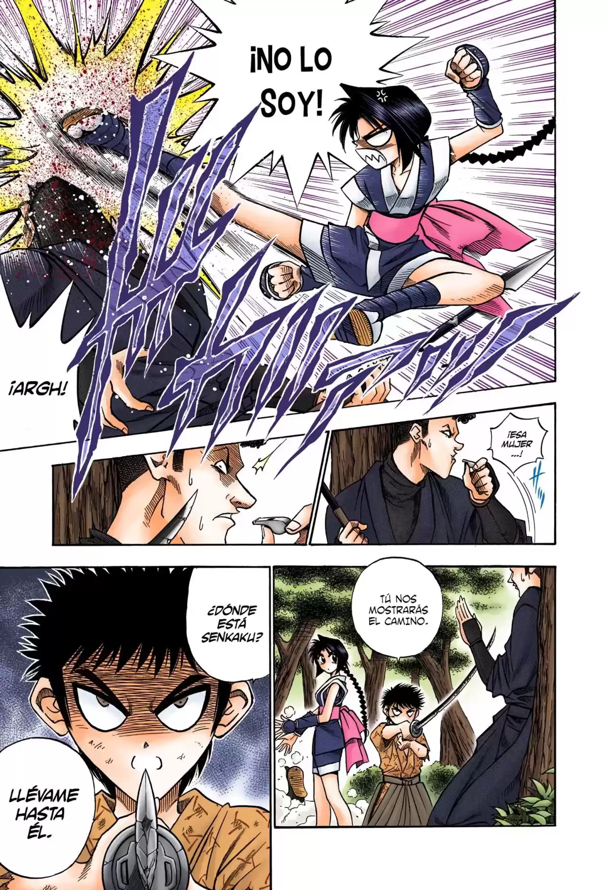 Rurouni Kenshin Full Color Capitulo 69: Tácticas de batalla página 9