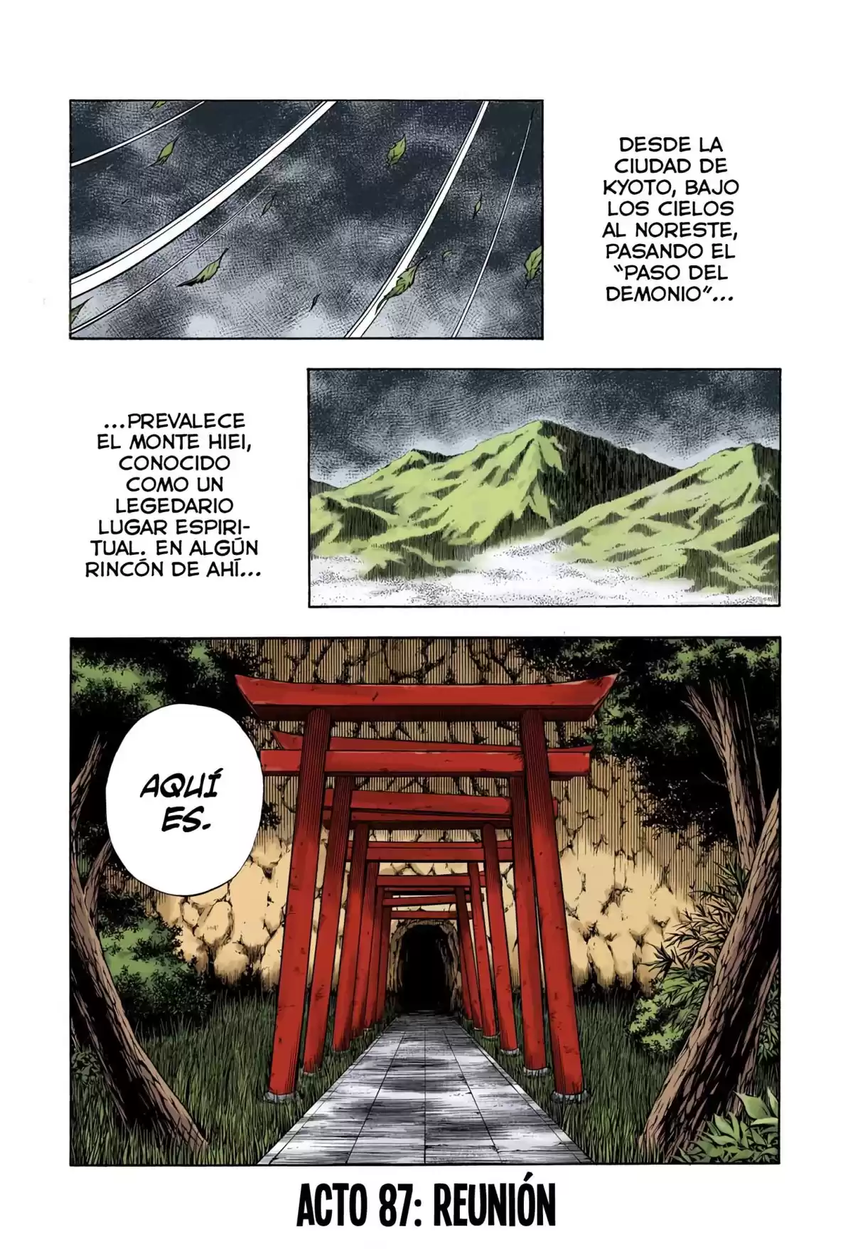 Rurouni Kenshin Full Color Capitulo 87: Reunión página 1