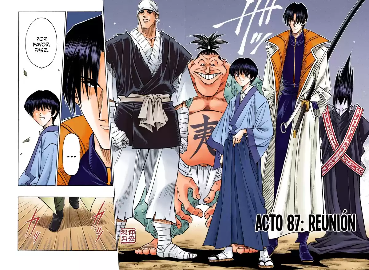 Rurouni Kenshin Full Color Capitulo 87: Reunión página 2