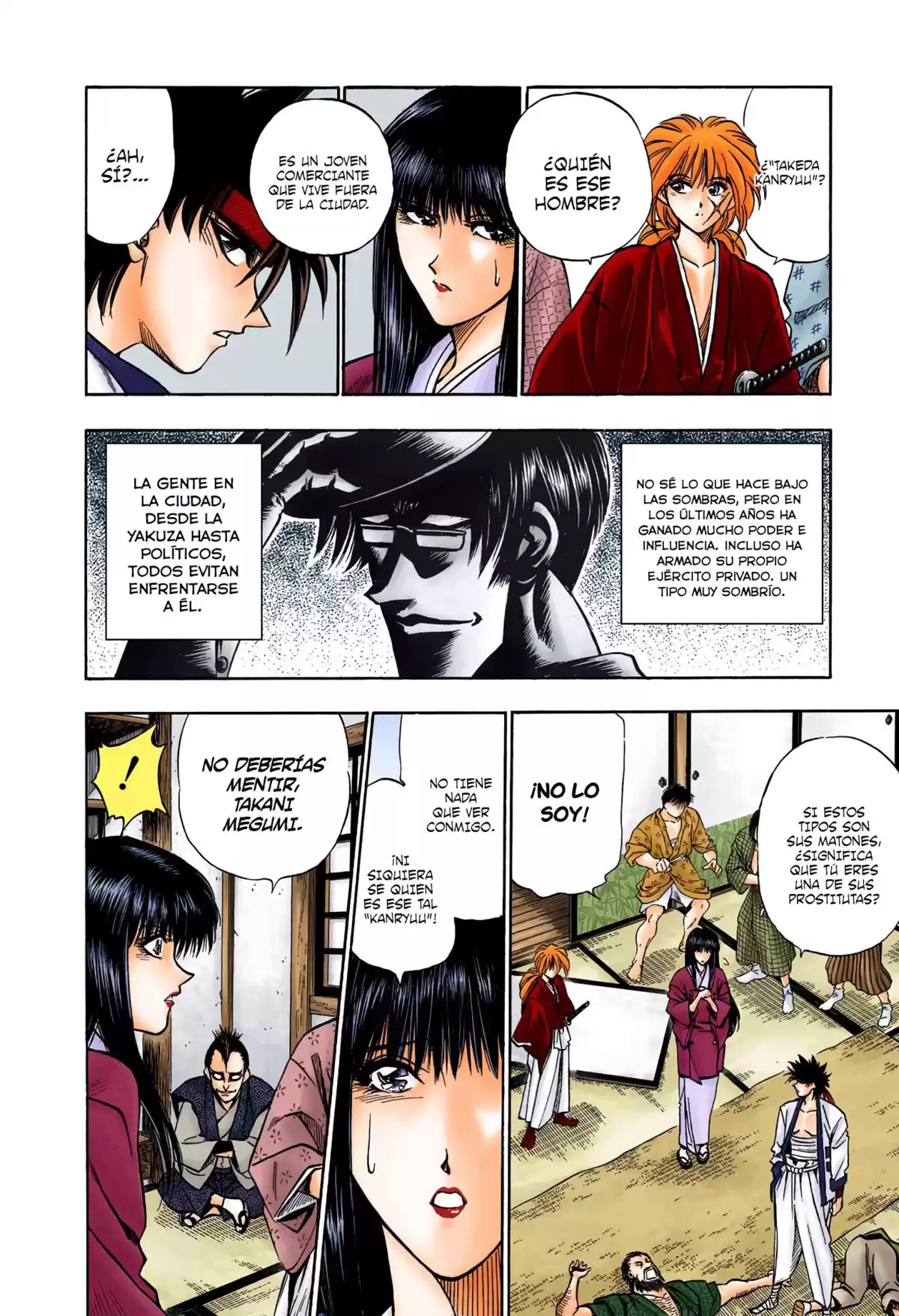 Rurouni Kenshin Full Color Capitulo 15: Una belleza que huye página 14