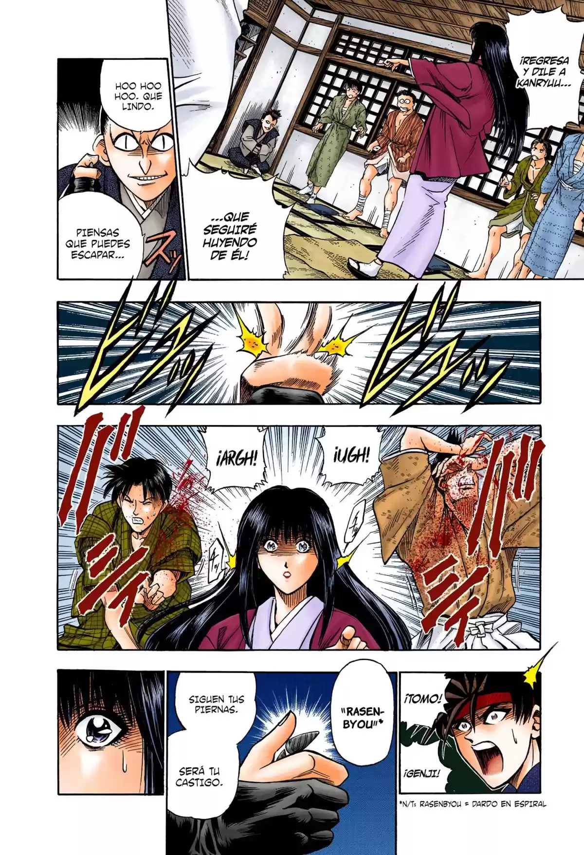 Rurouni Kenshin Full Color Capitulo 15: Una belleza que huye página 16