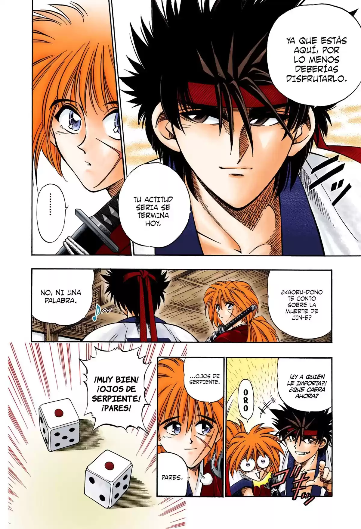 Rurouni Kenshin Full Color Capitulo 15: Una belleza que huye página 6