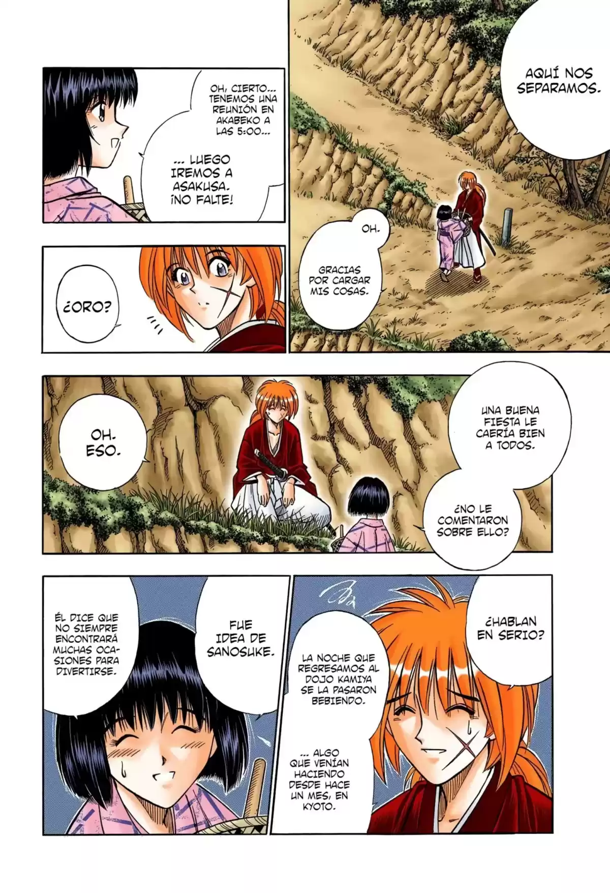 Rurouni Kenshin Full Color Capitulo 153: El hombre de una sola mano página 6