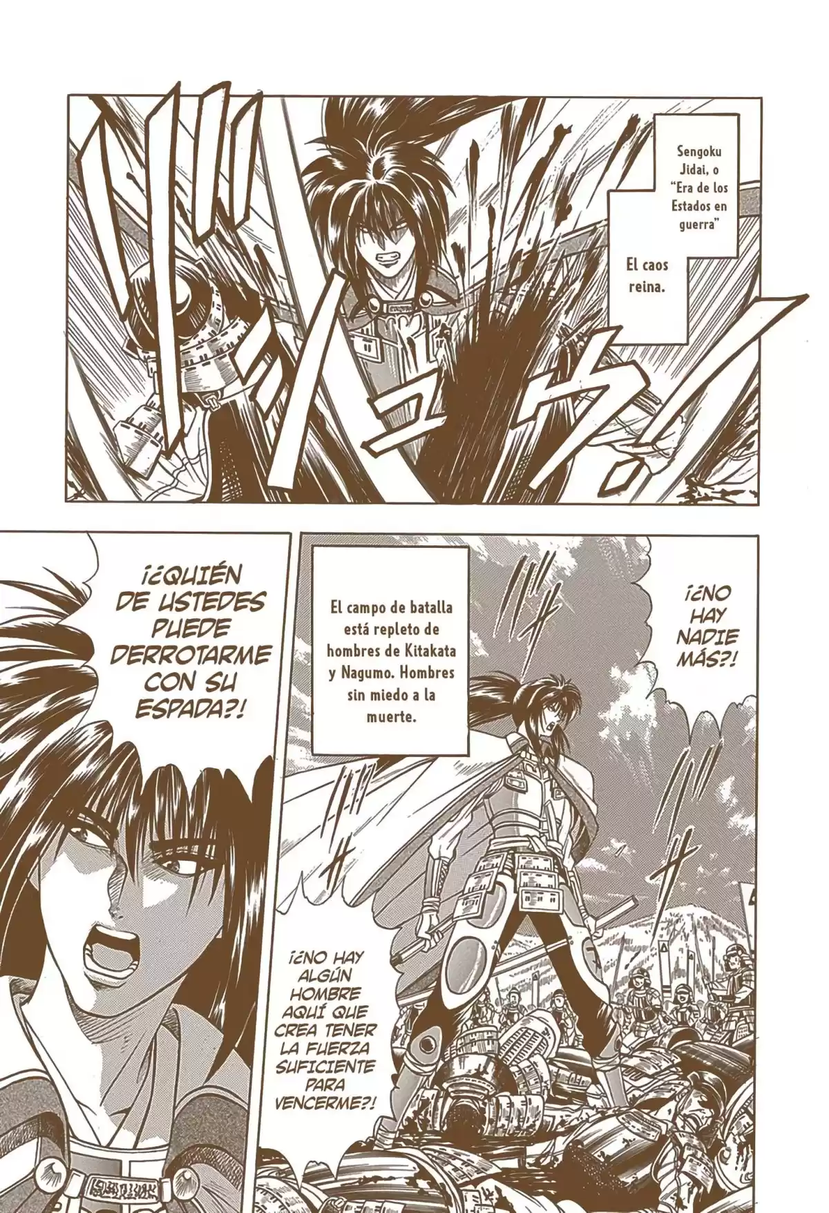 Rurouni Kenshin Full Color Capitulo 47.5: Especial 3: Luna creciente sobre Estados en guerra página 1