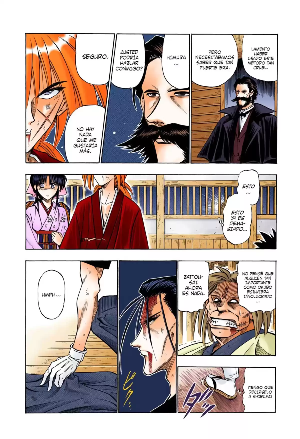 Rurouni Kenshin Full Color Capitulo 55: Okubo aparece página 3