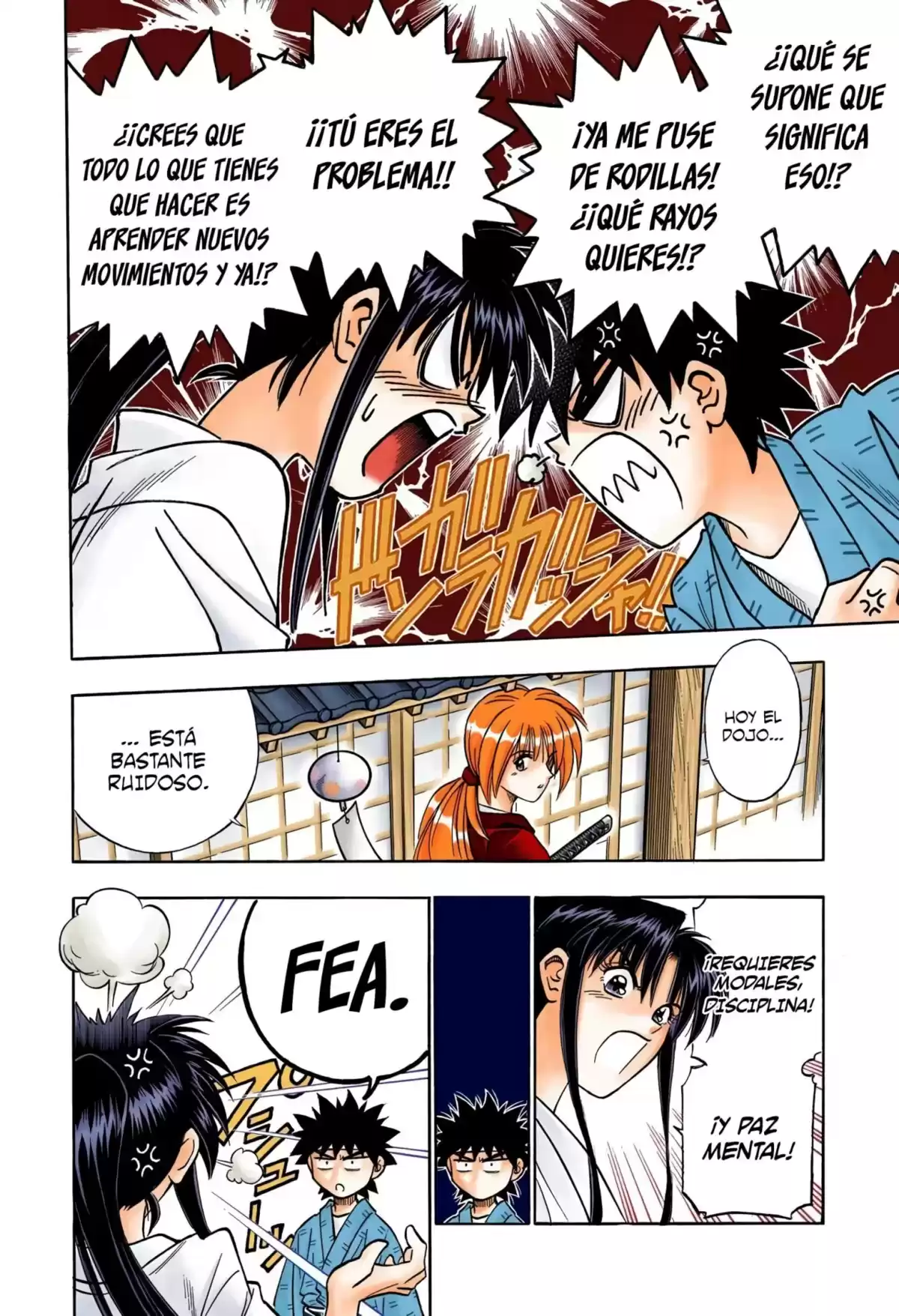 Rurouni Kenshin Full Color Capitulo 157: La desesperación de Yahiko página 4