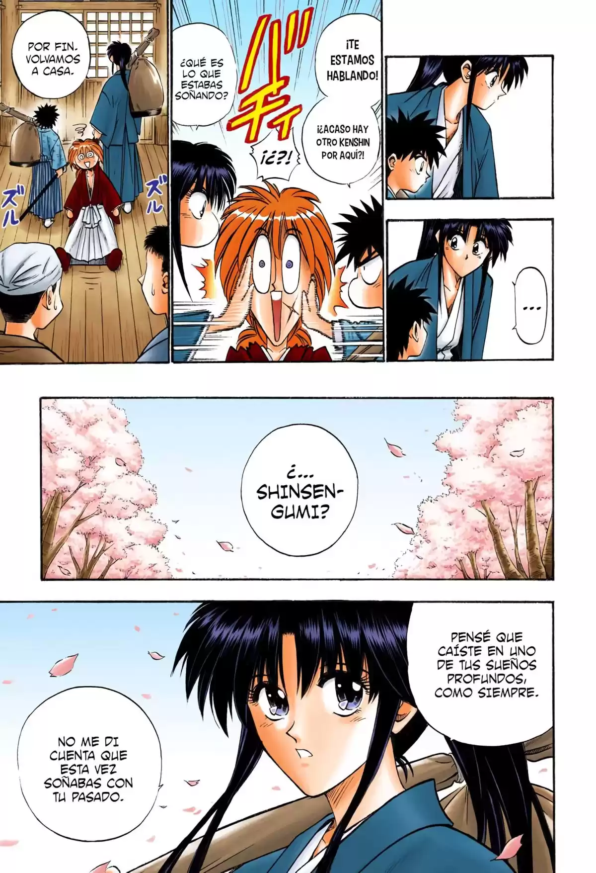 Rurouni Kenshin Full Color Capitulo 48: El despertar del lobo página 11