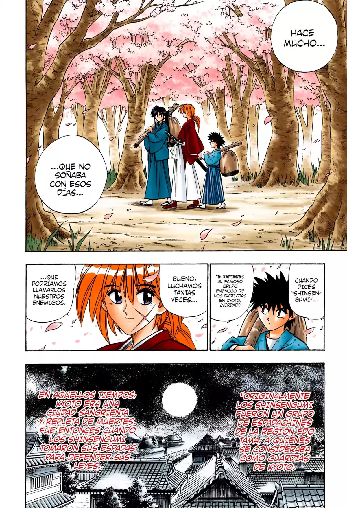 Rurouni Kenshin Full Color Capitulo 48: El despertar del lobo página 12