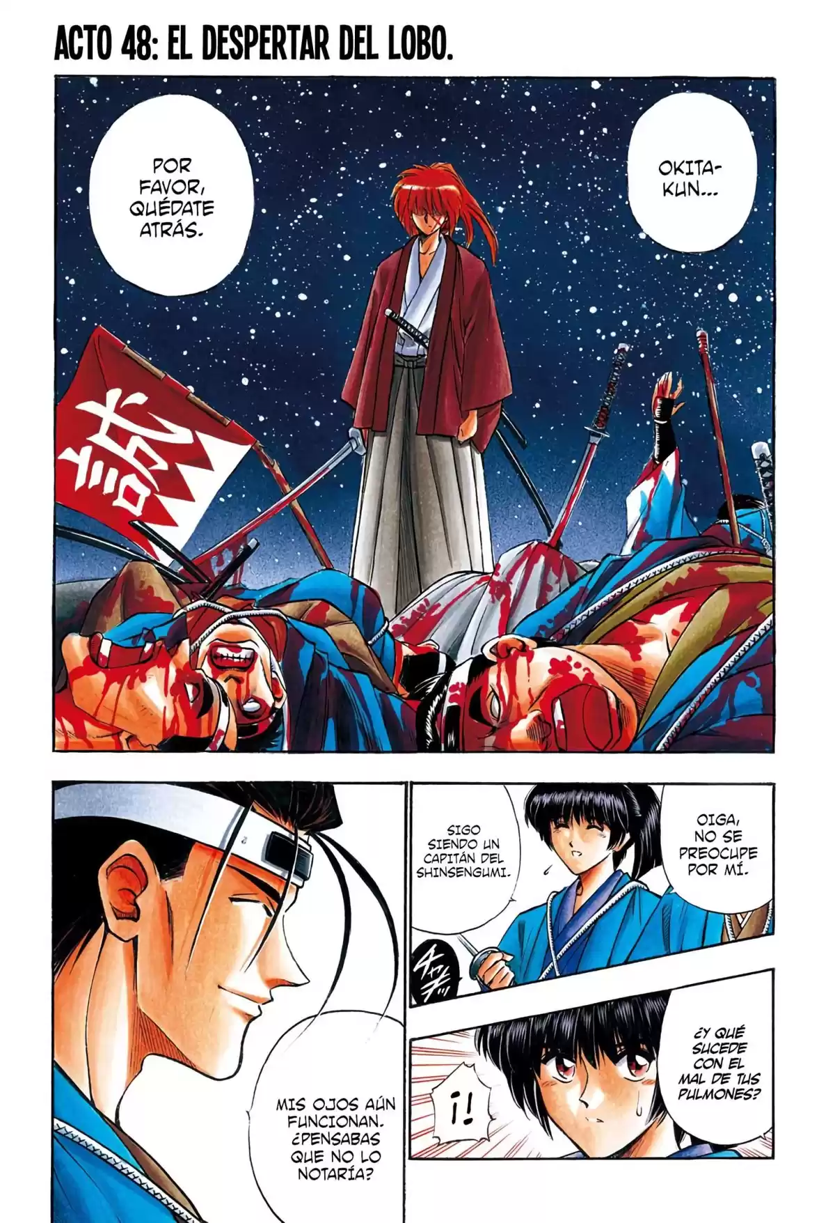 Rurouni Kenshin Full Color Capitulo 48: El despertar del lobo página 6