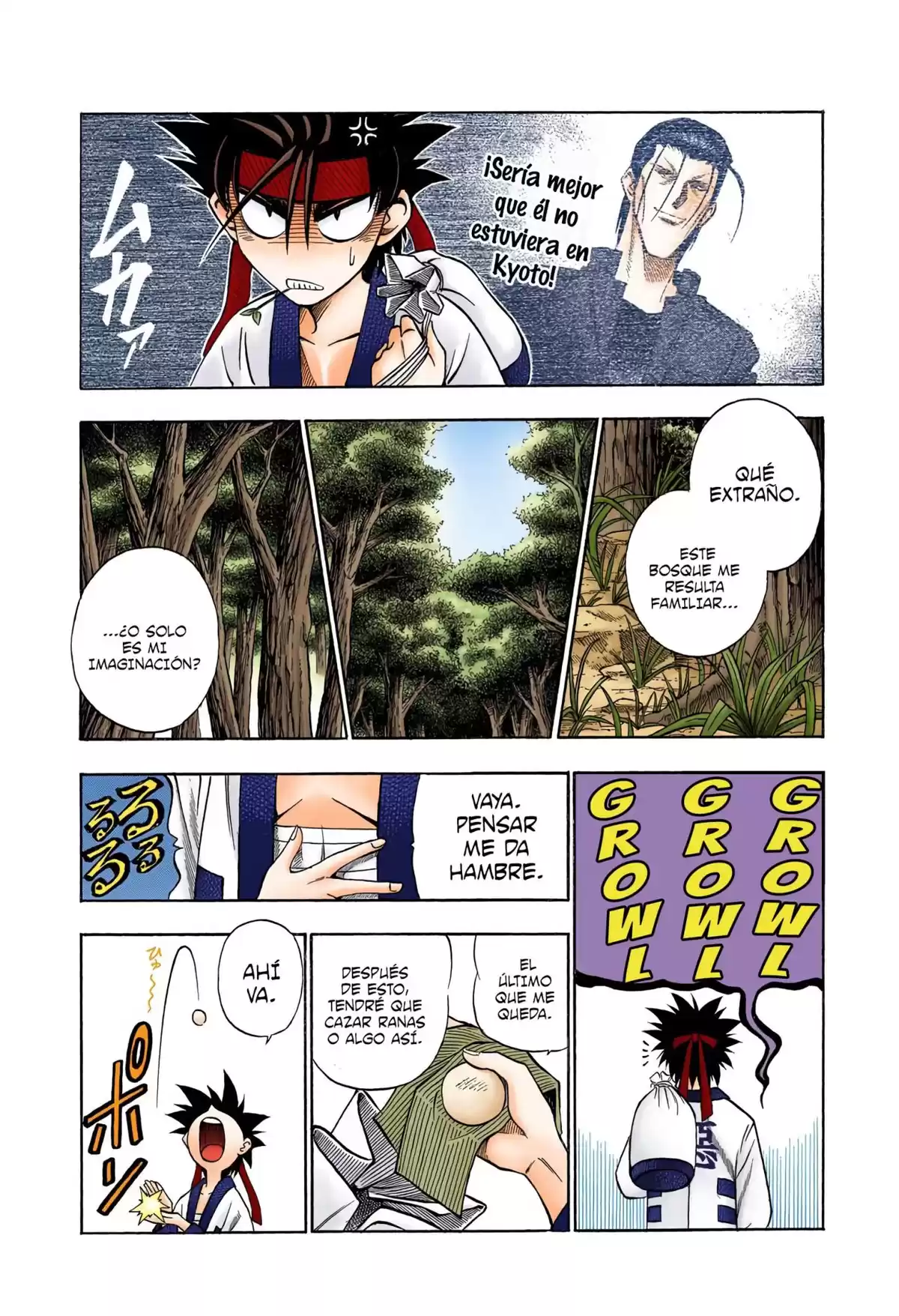 Rurouni Kenshin Full Color Capitulo 72: Encuentro en el bosque (1) página 3