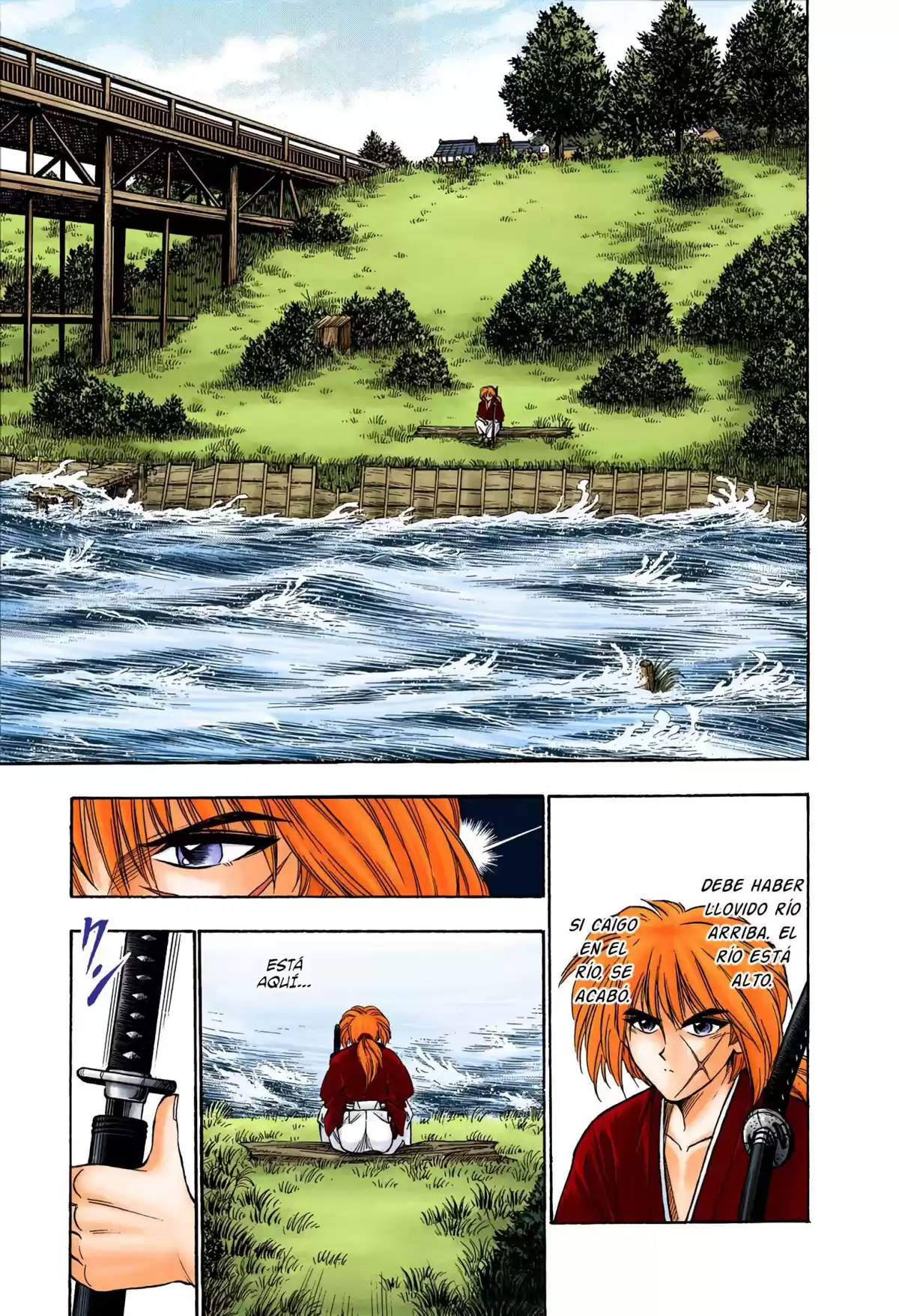 Rurouni Kenshin Full Color Capitulo 11: El listón que une página 11