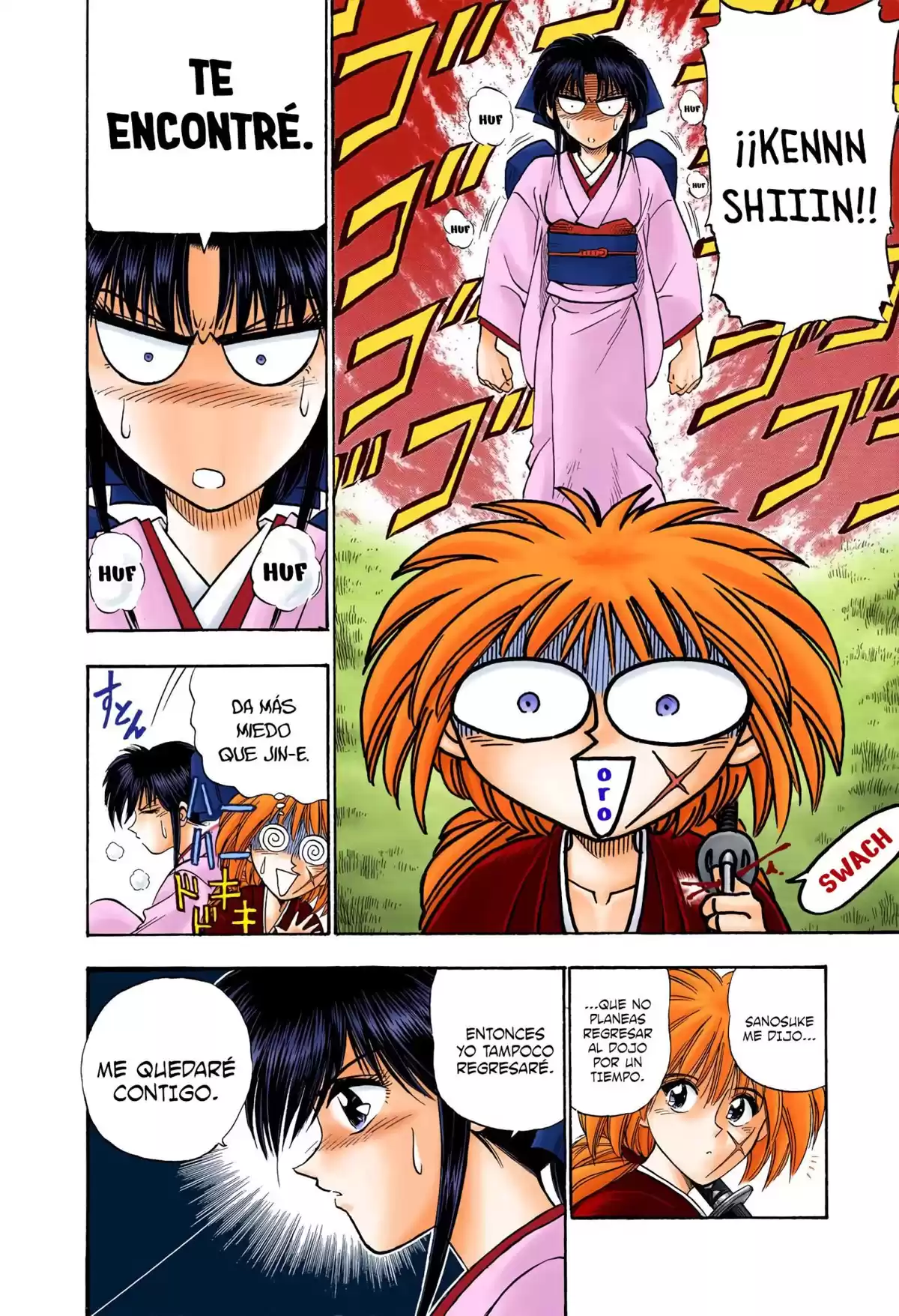 Rurouni Kenshin Full Color Capitulo 11: El listón que une página 12