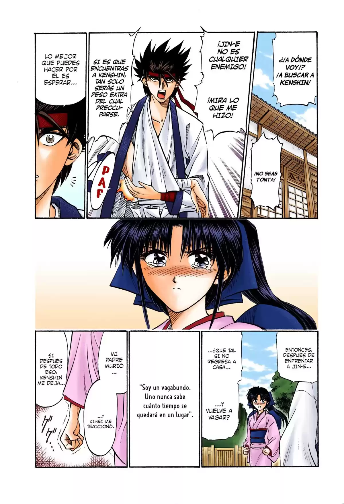 Rurouni Kenshin Full Color Capitulo 11: El listón que une página 8