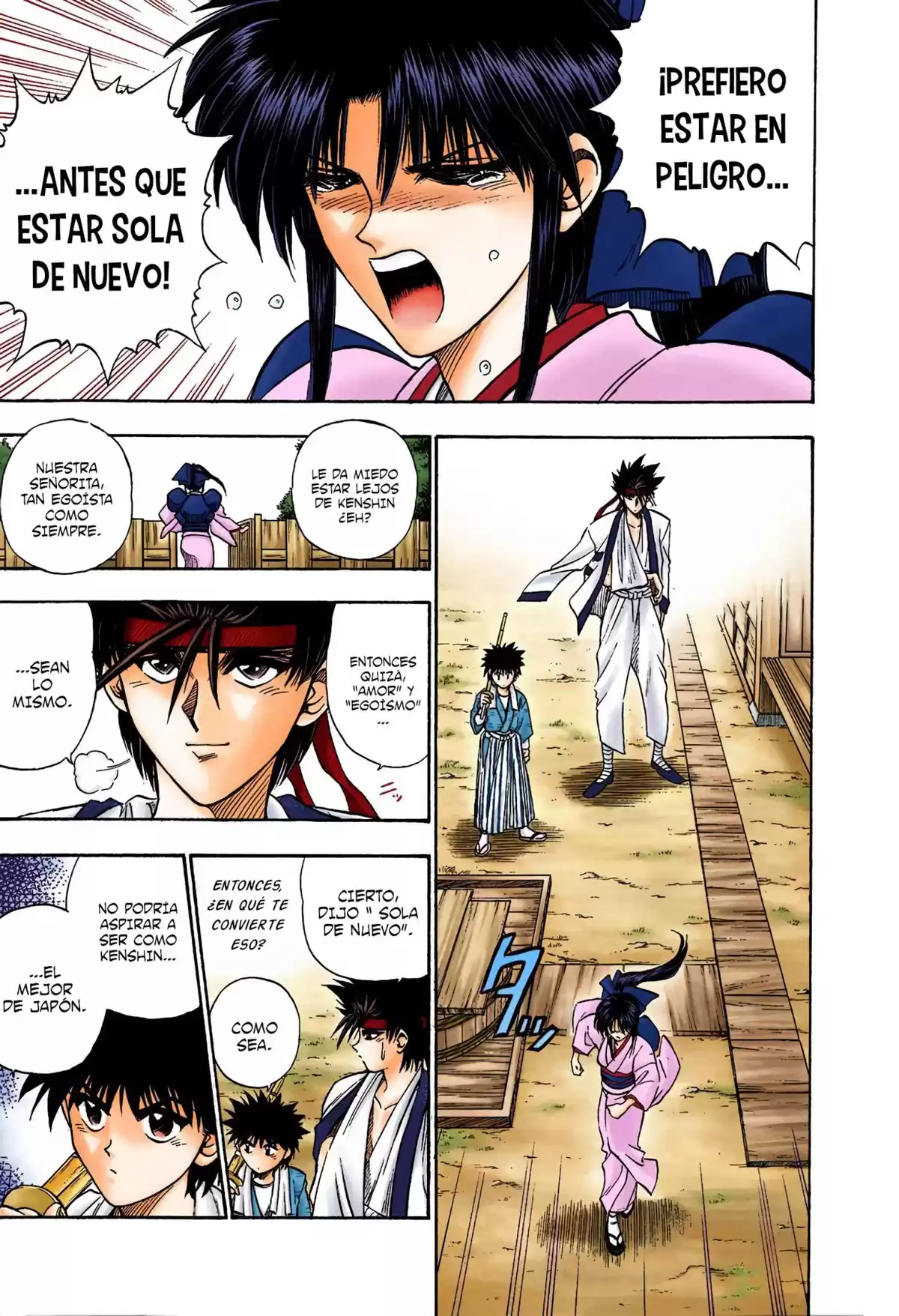 Rurouni Kenshin Full Color Capitulo 11: El listón que une página 9