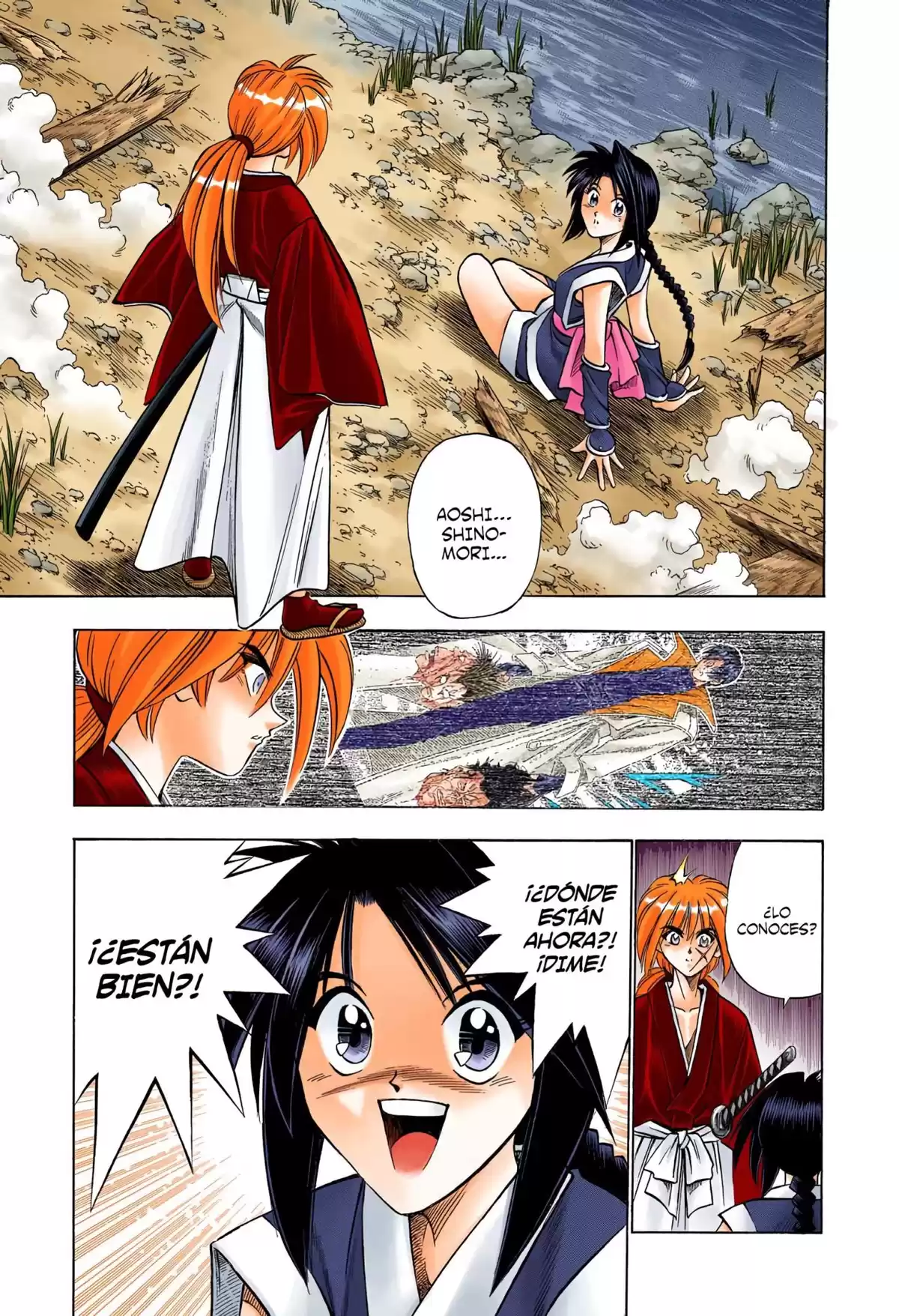 Rurouni Kenshin Full Color Capitulo 64: La pista página 1