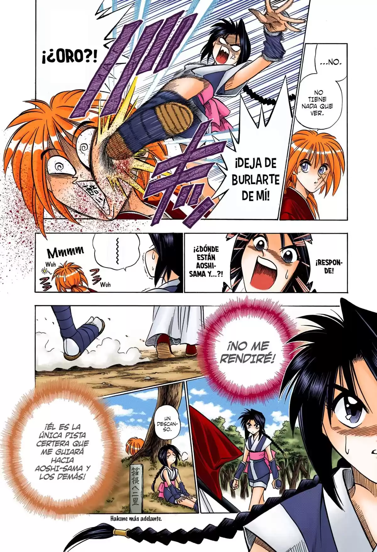 Rurouni Kenshin Full Color Capitulo 64: La pista página 4