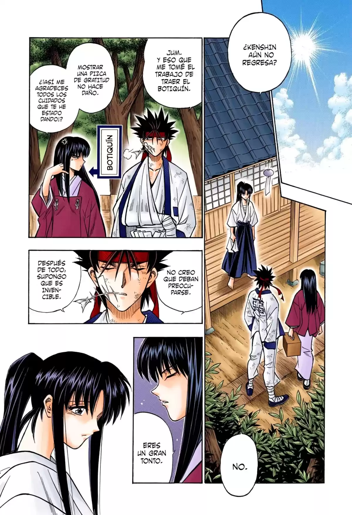 Rurouni Kenshin Full Color Capitulo 164: Sombras de realidad página 2