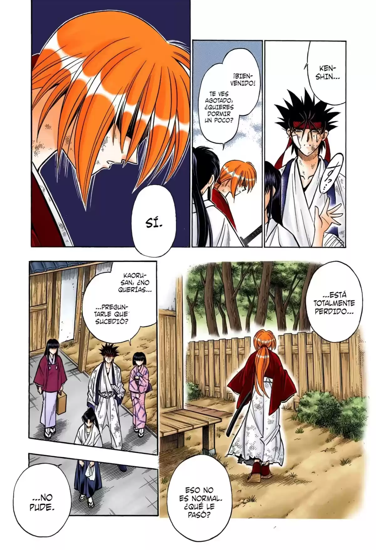 Rurouni Kenshin Full Color Capitulo 164: Sombras de realidad página 6