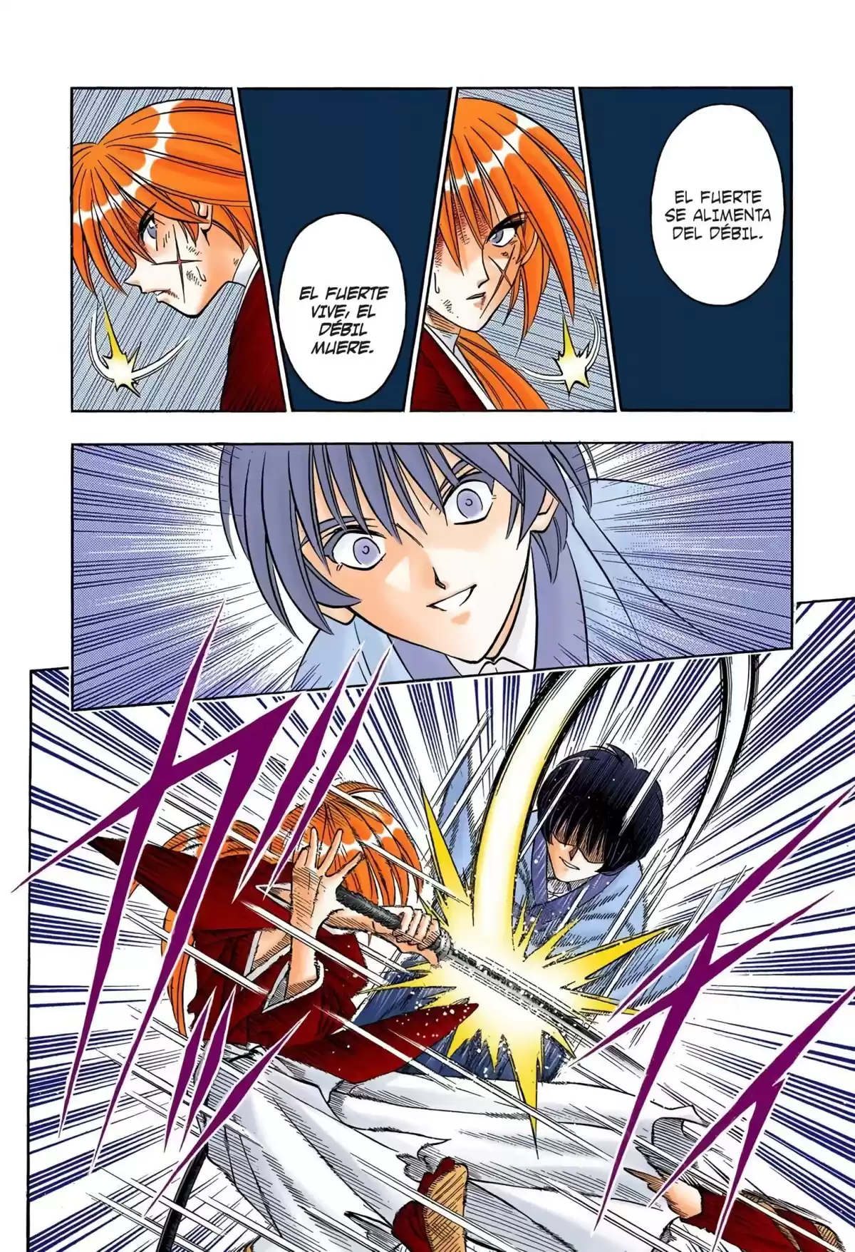 Rurouni Kenshin Full Color Capitulo 133: Destrucción del espíritu página 8