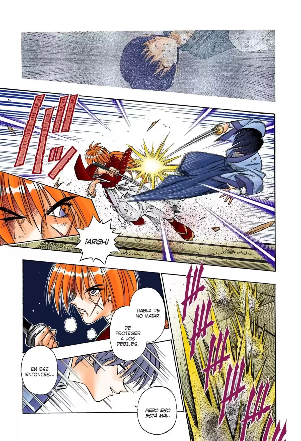 Rurouni Kenshin Full Color Capitulo 133: Destrucción del espíritu página 9