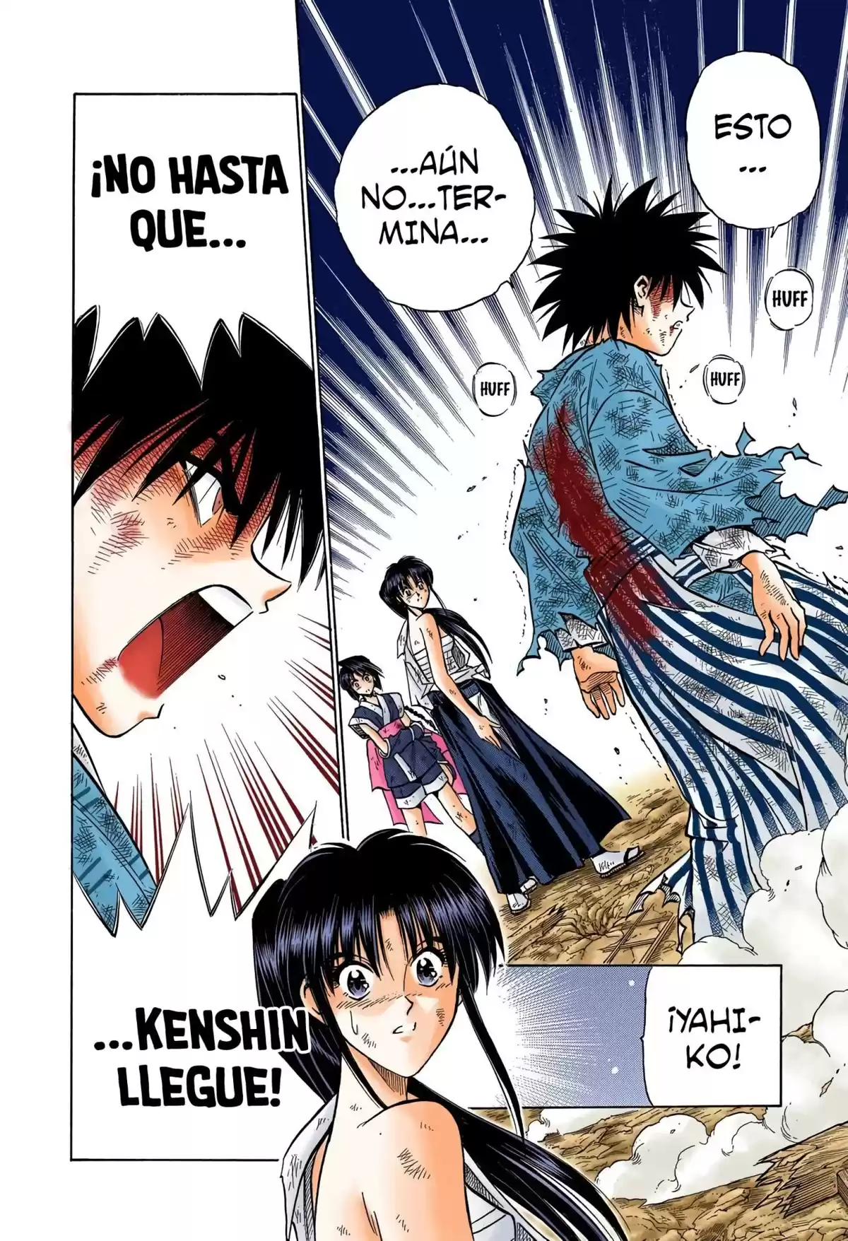 Rurouni Kenshin Full Color Capitulo 125: ¡Descendiendo! página 8