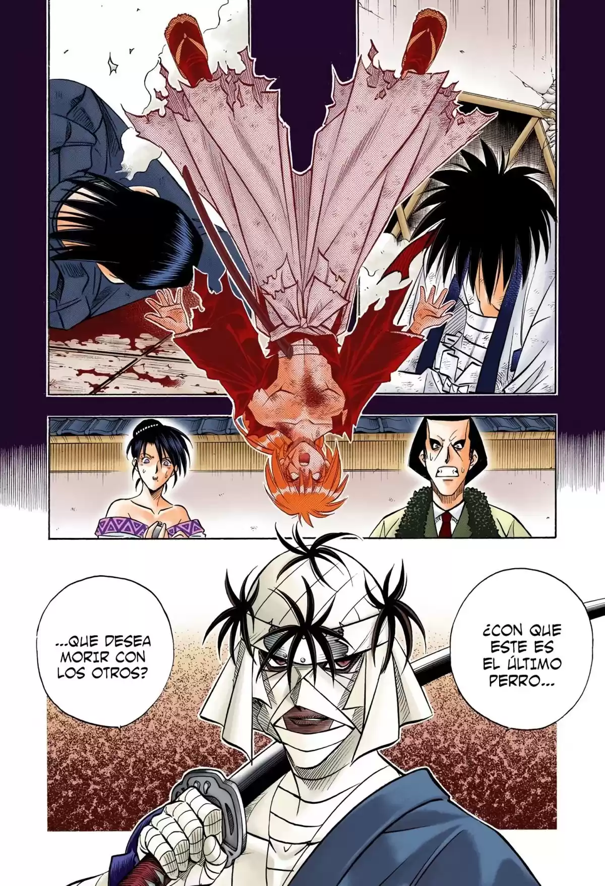 Rurouni Kenshin Full Color Capitulo 140: Amenaza de vida página 2