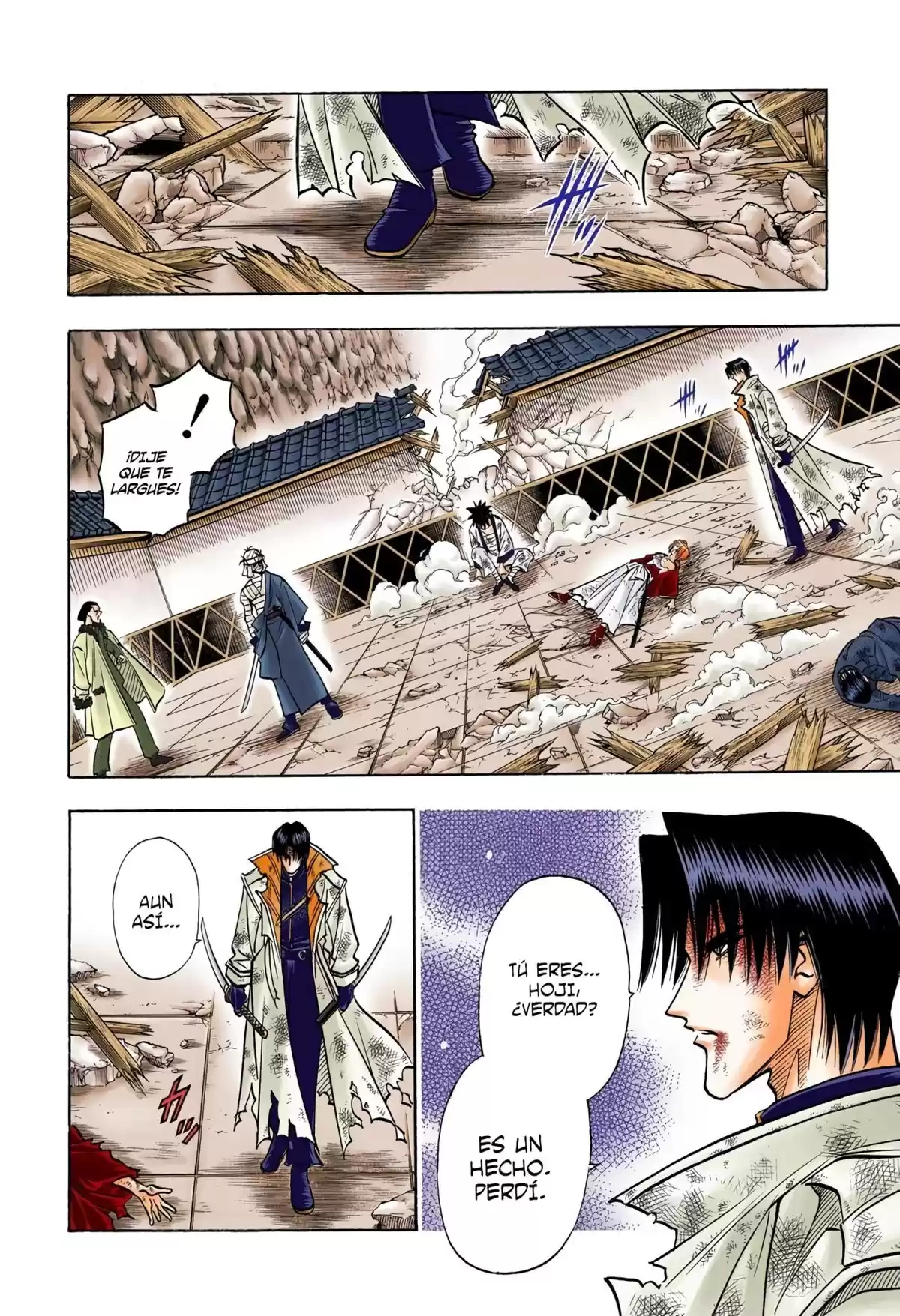 Rurouni Kenshin Full Color Capitulo 140: Amenaza de vida página 4