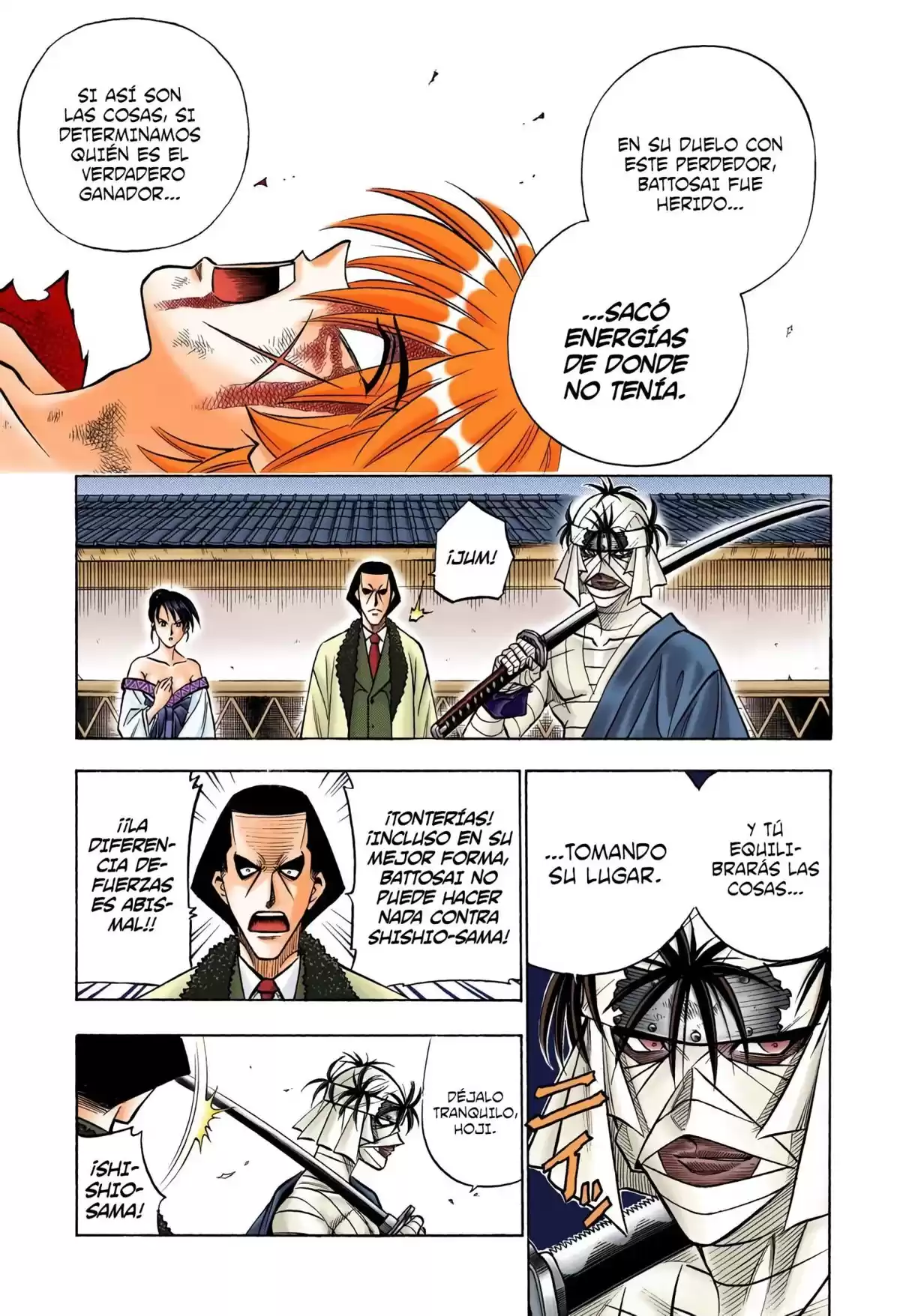 Rurouni Kenshin Full Color Capitulo 140: Amenaza de vida página 5