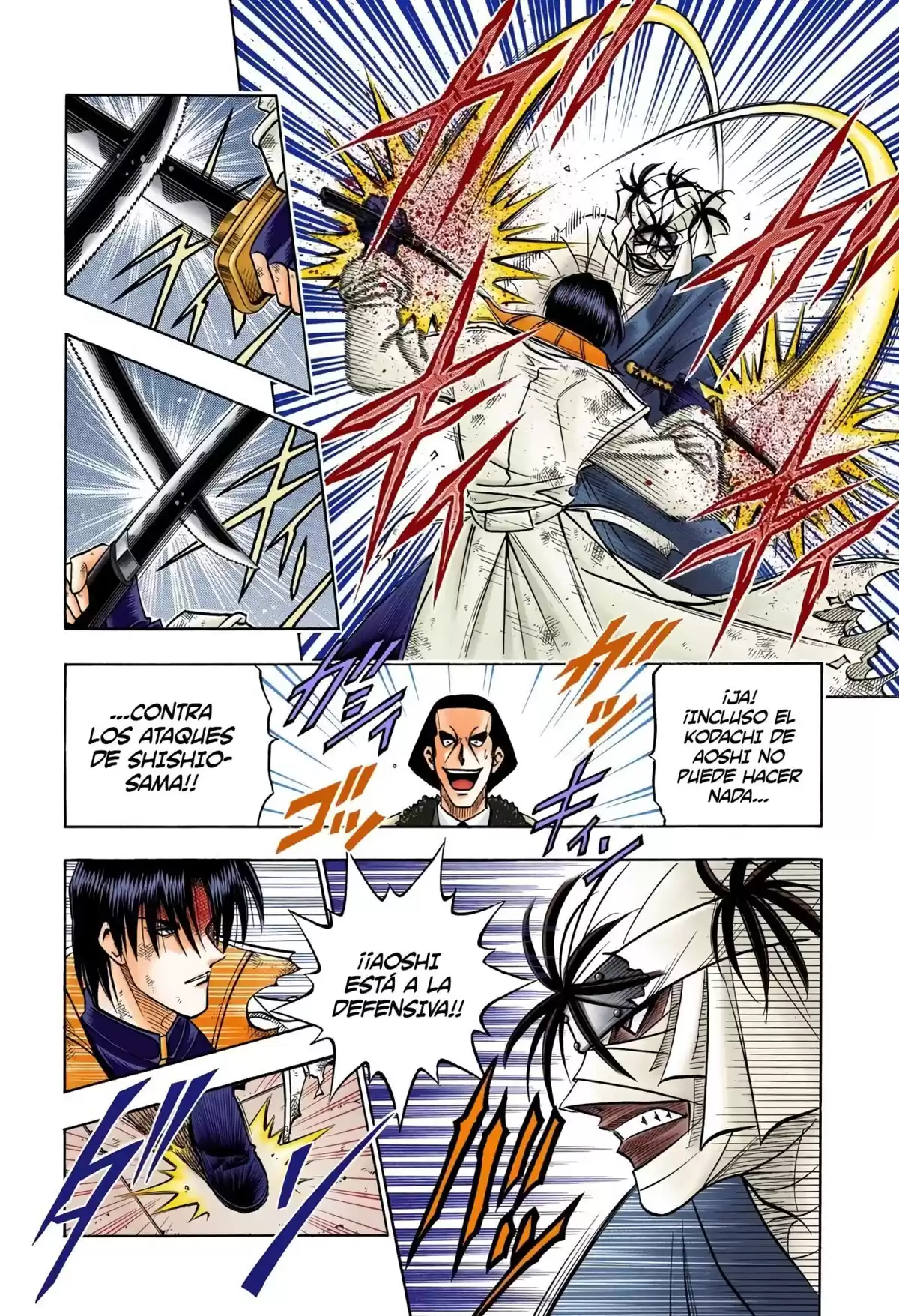 Rurouni Kenshin Full Color Capitulo 140: Amenaza de vida página 8